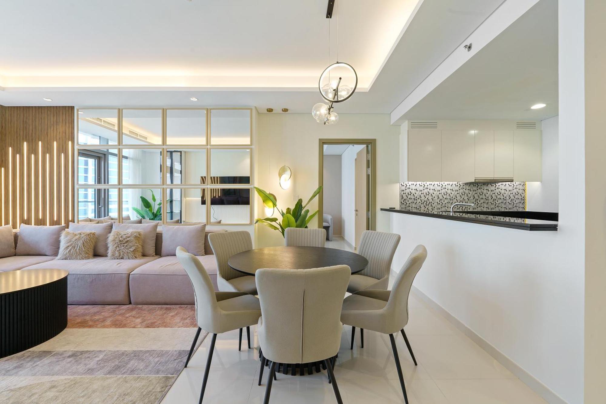 Apartment Luxury 3 Bedroom Near Burj Khalifa 43rd Floor *