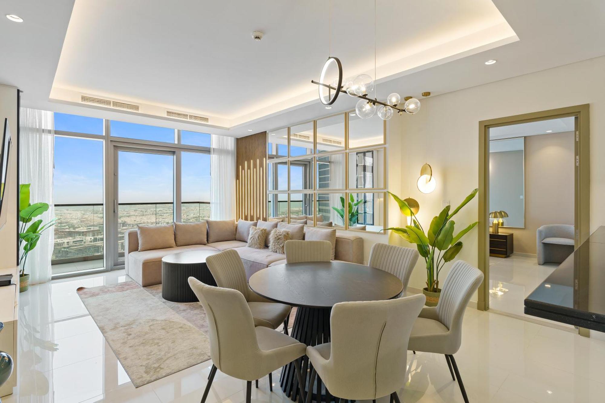 Luxury 3 Bedroom Near Burj Khalifa 43rd Floor Apartment