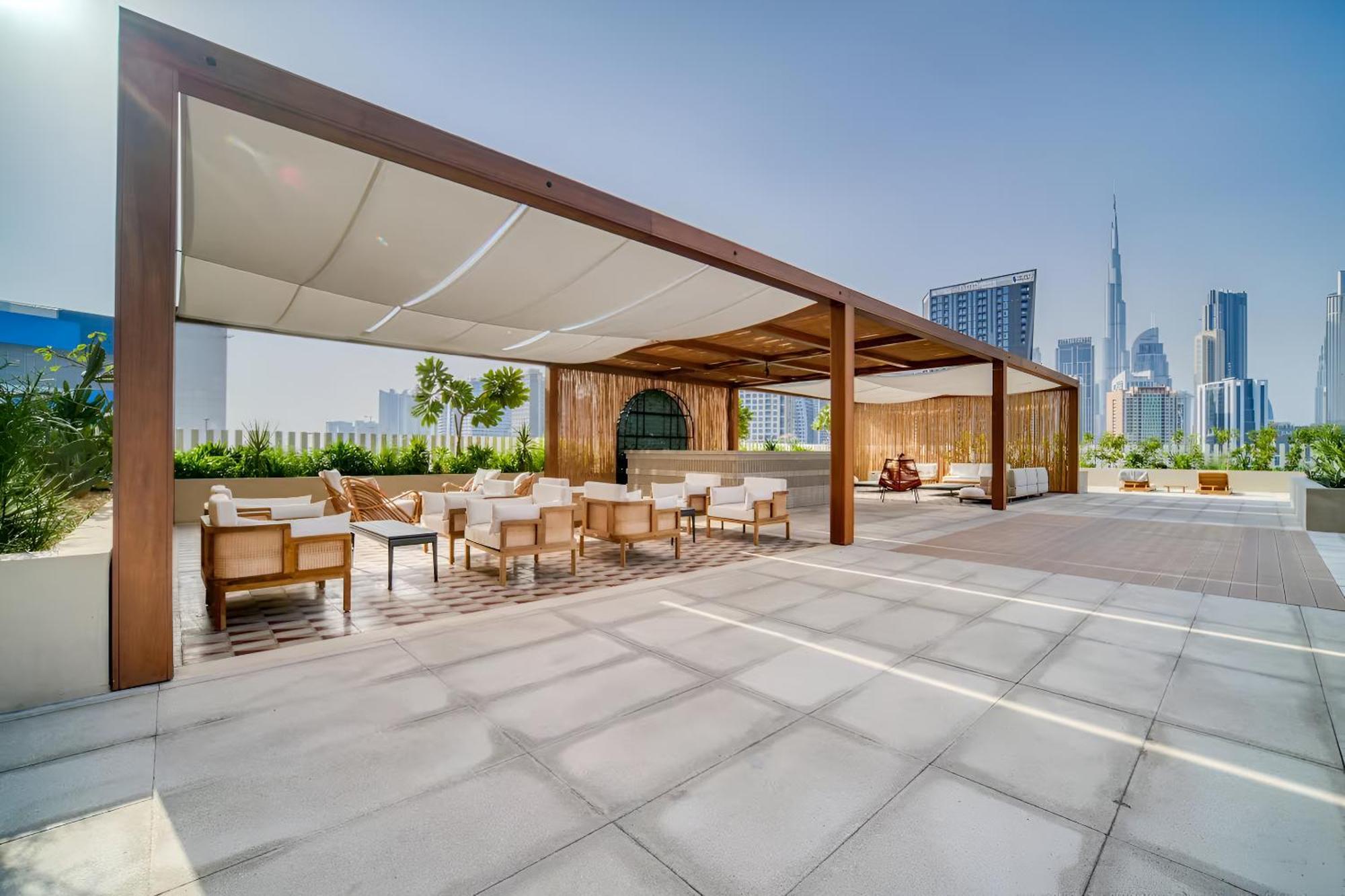 Luxury 1br With Pool And Gym At Upside Living Business Bay Apartment