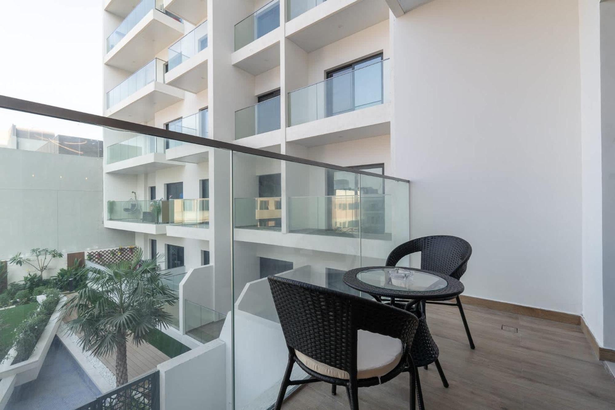 Apartment Bright & Airy Perfect For 2 In Jvc Dubai