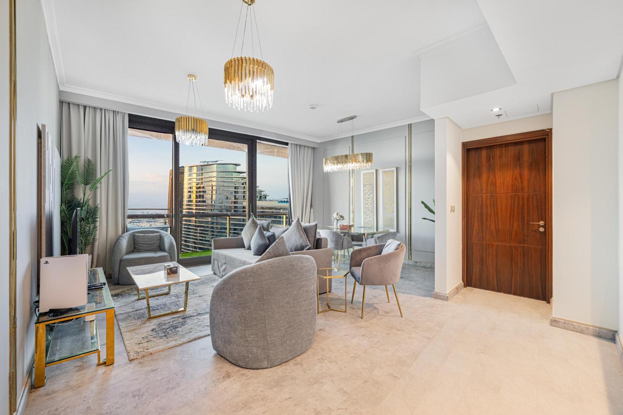 Apartment Luxury 2 Bedroom With Sky Line And Direct Mall Access At Burj Vista