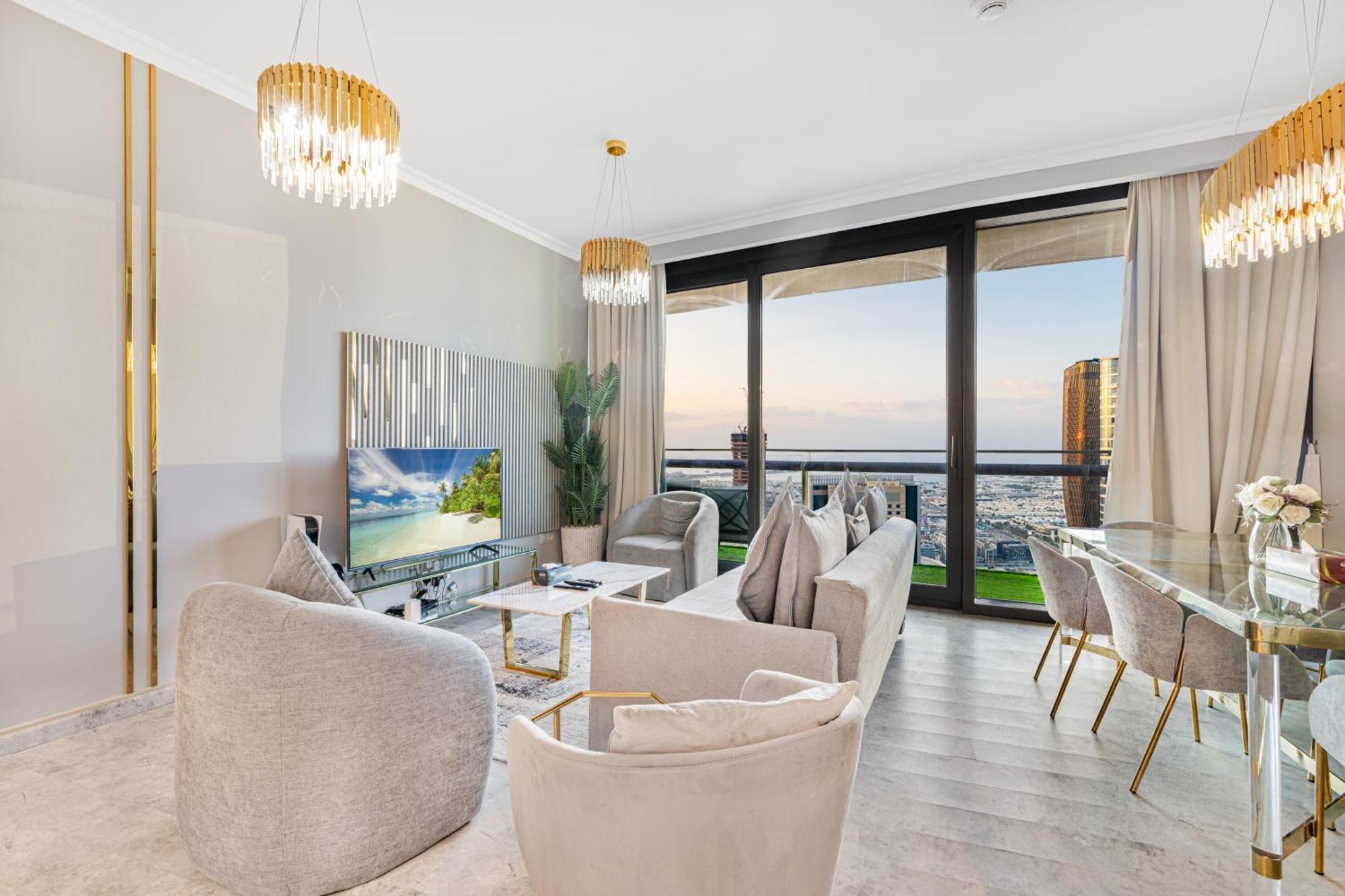 Luxury 2 Bedroom With Sky Line And Direct Mall Access At Burj Vista Dubai