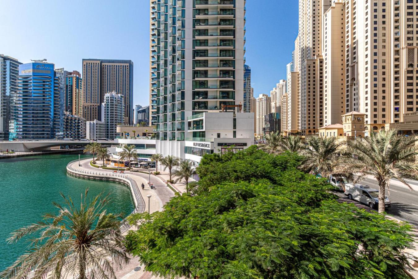 Apartment Bright 1-bedroom With Marina Infinity Pool Dubai