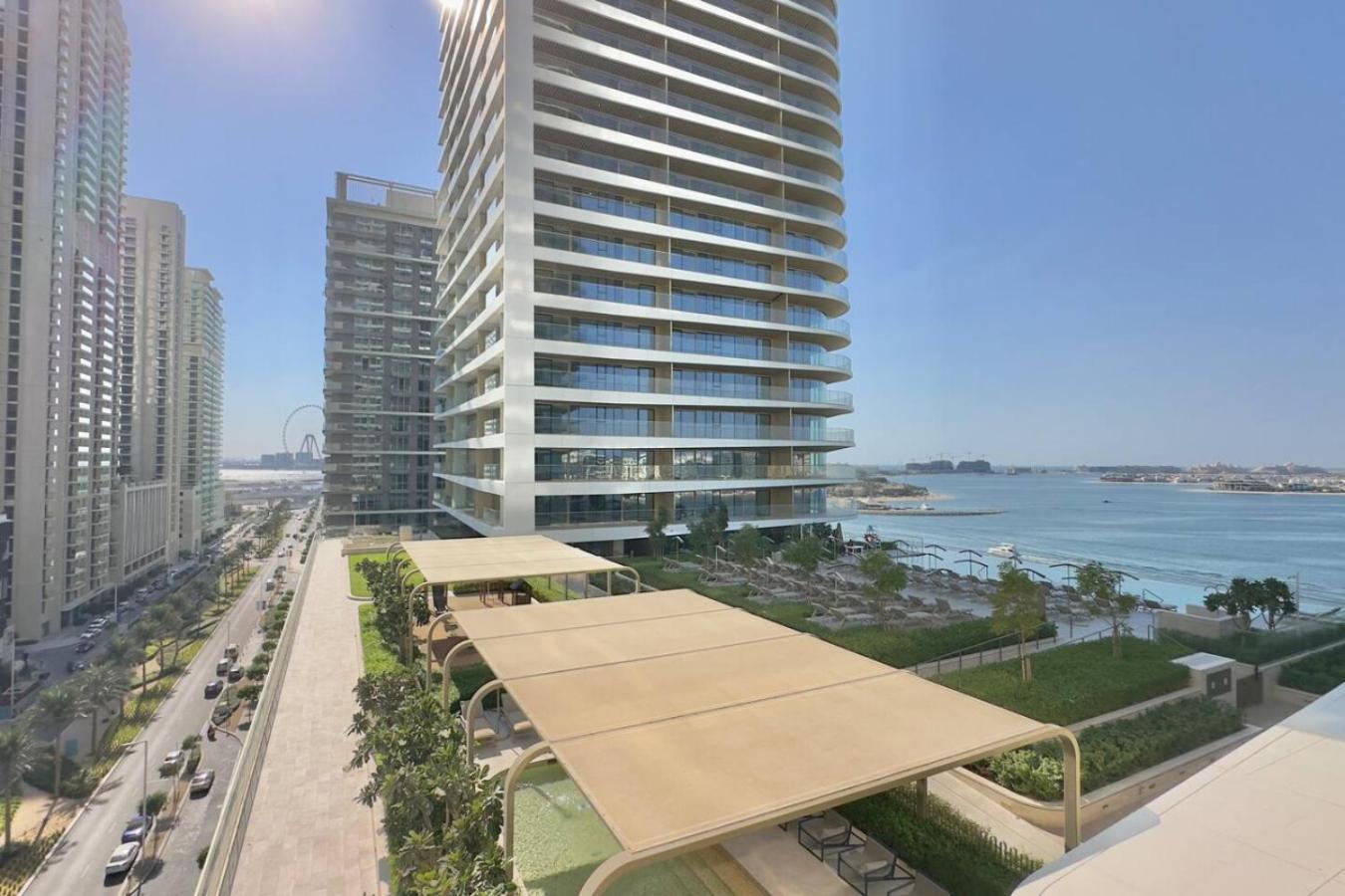 2br Grand Bleu T1 With Palm View Emaar Front By Vibel Apartment *