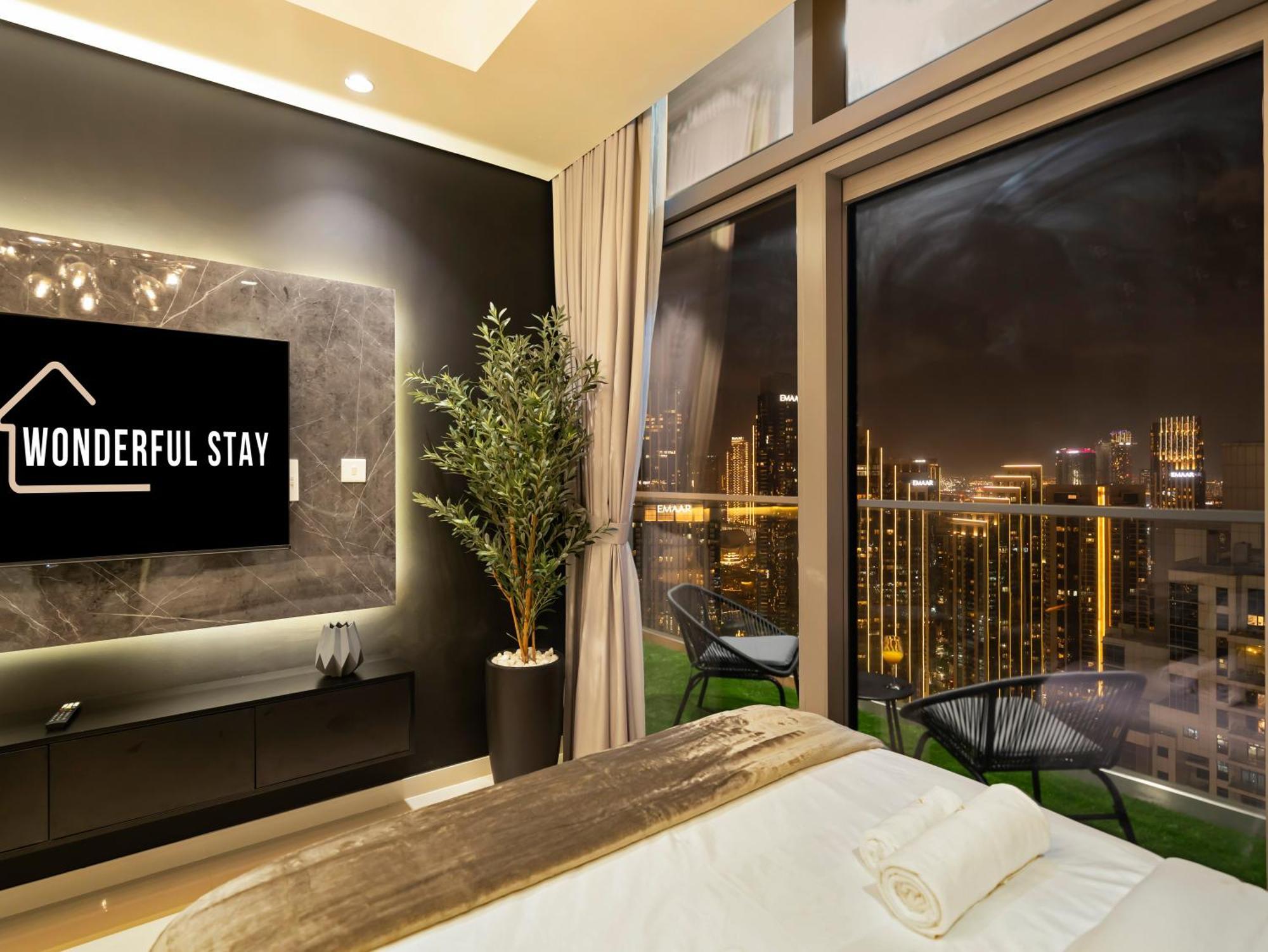 Apartamento Wonderfulstay At Paramount - Highest Infinity Pool - Burj Khalifa View - Brand New Luxury Dubai