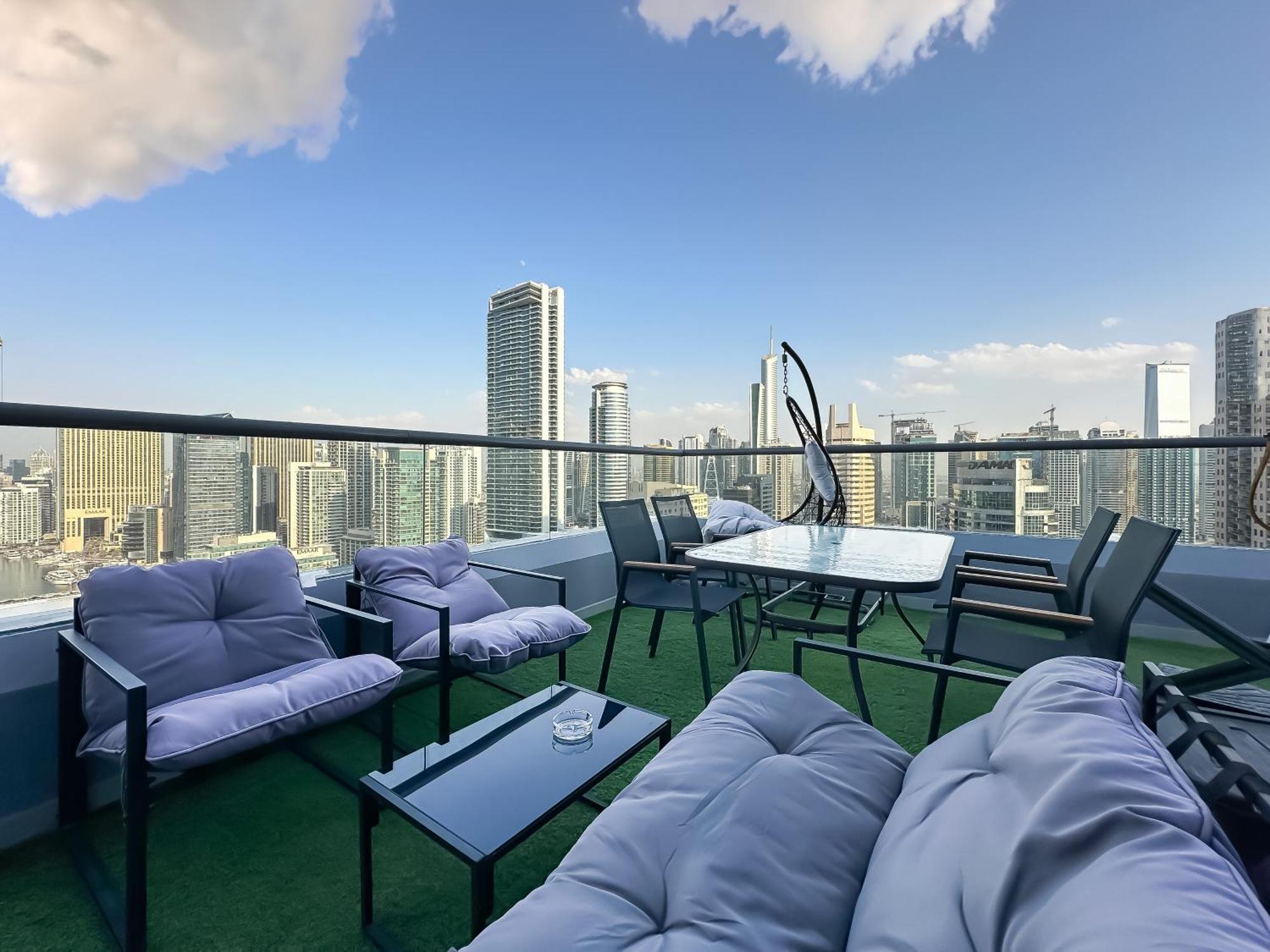 Trophy - Luxury Waterfront 2br With Big Terrace Full Marina Canal Views Apartment Dubai