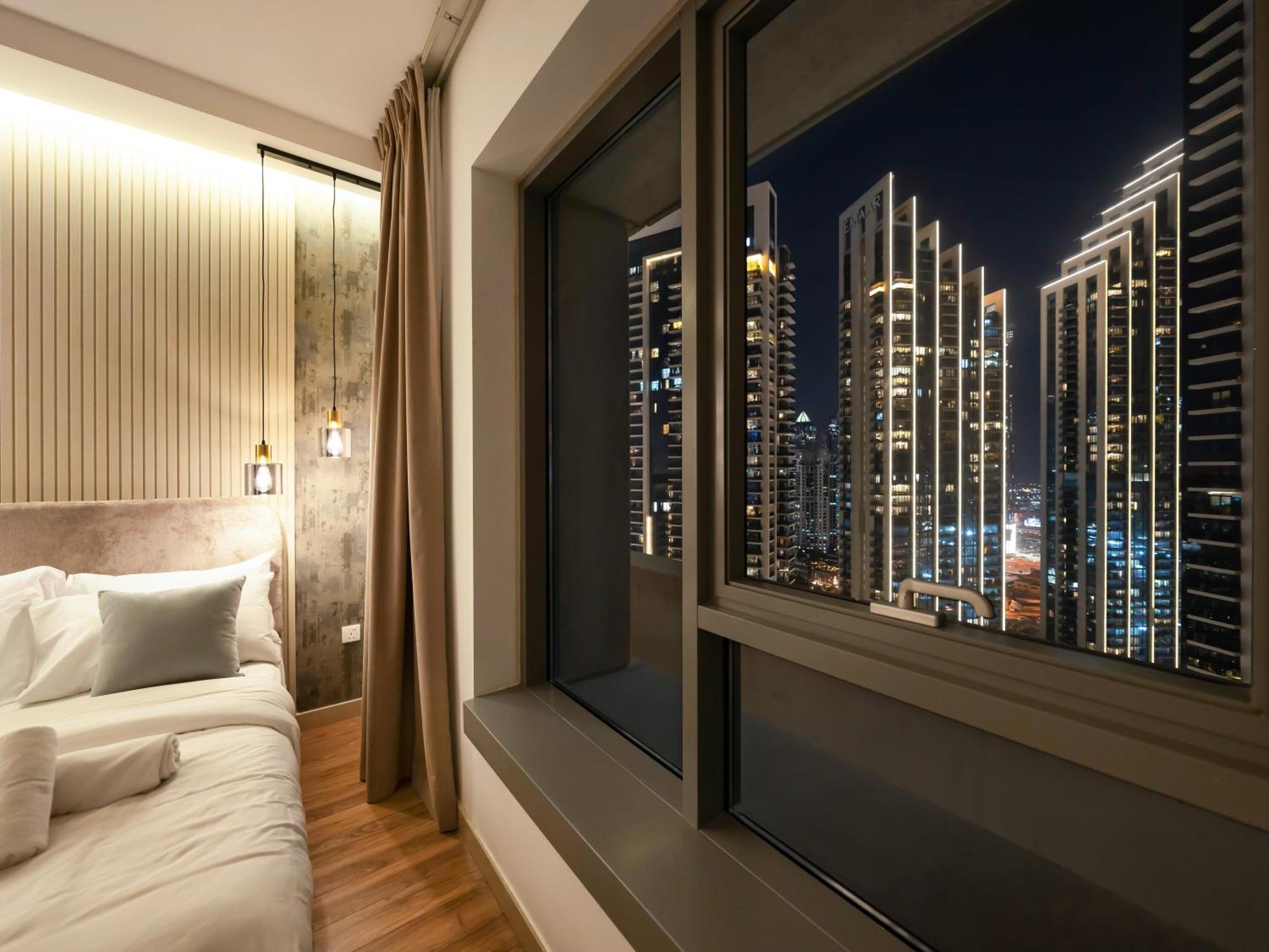 Apartment Royal Vista At 29 Boulevard - & Burj Khalifa Views - Brand New Luxury 3br *