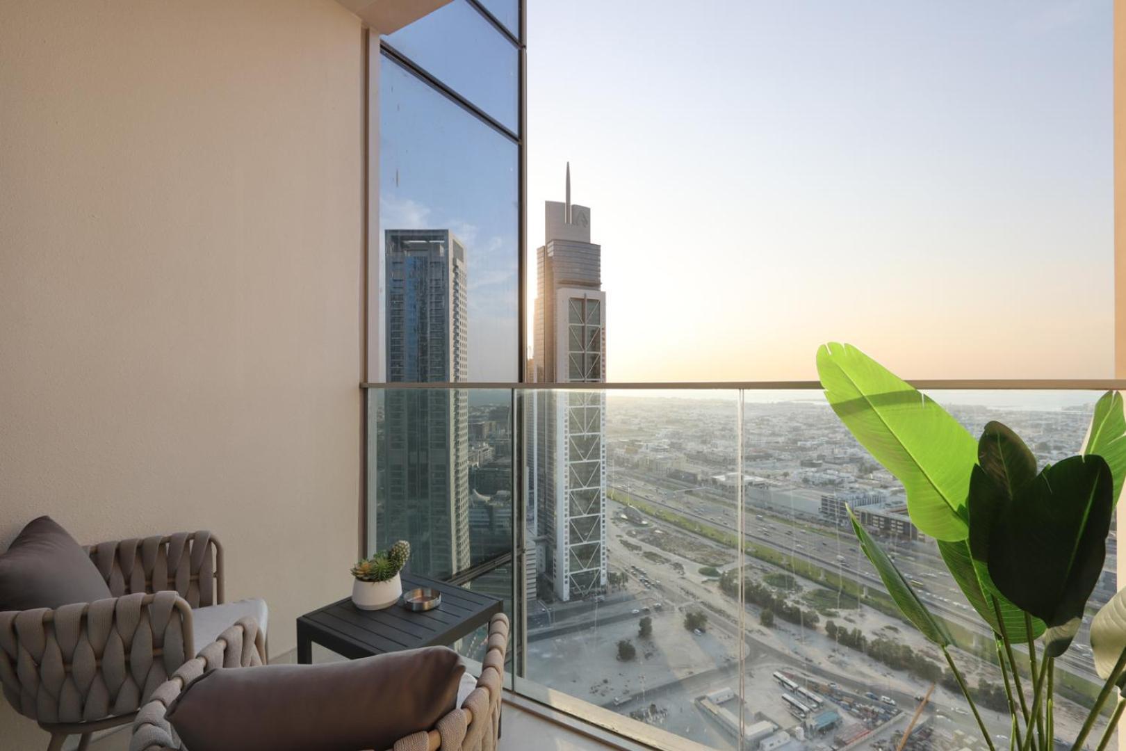 Apartment Livbnb-2b With Convertible Office,5min To Burj Khalifa