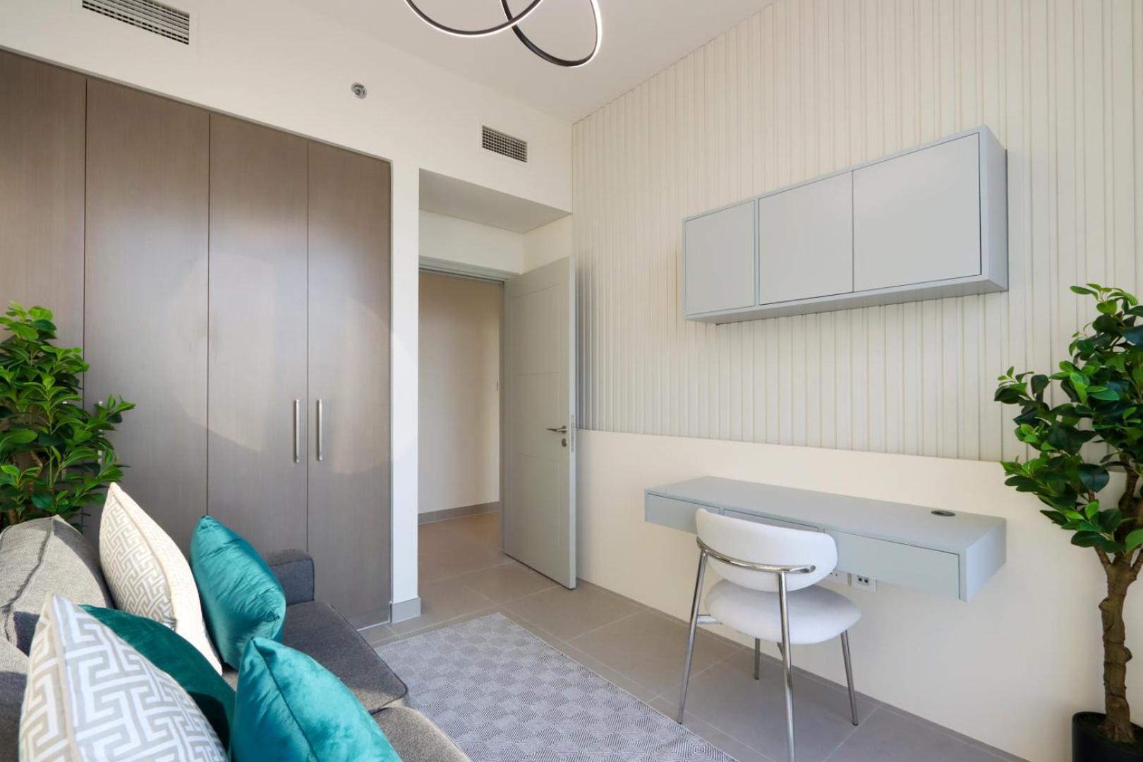 Apartment Livbnb-2b With Convertible Office,5min To Burj Khalifa