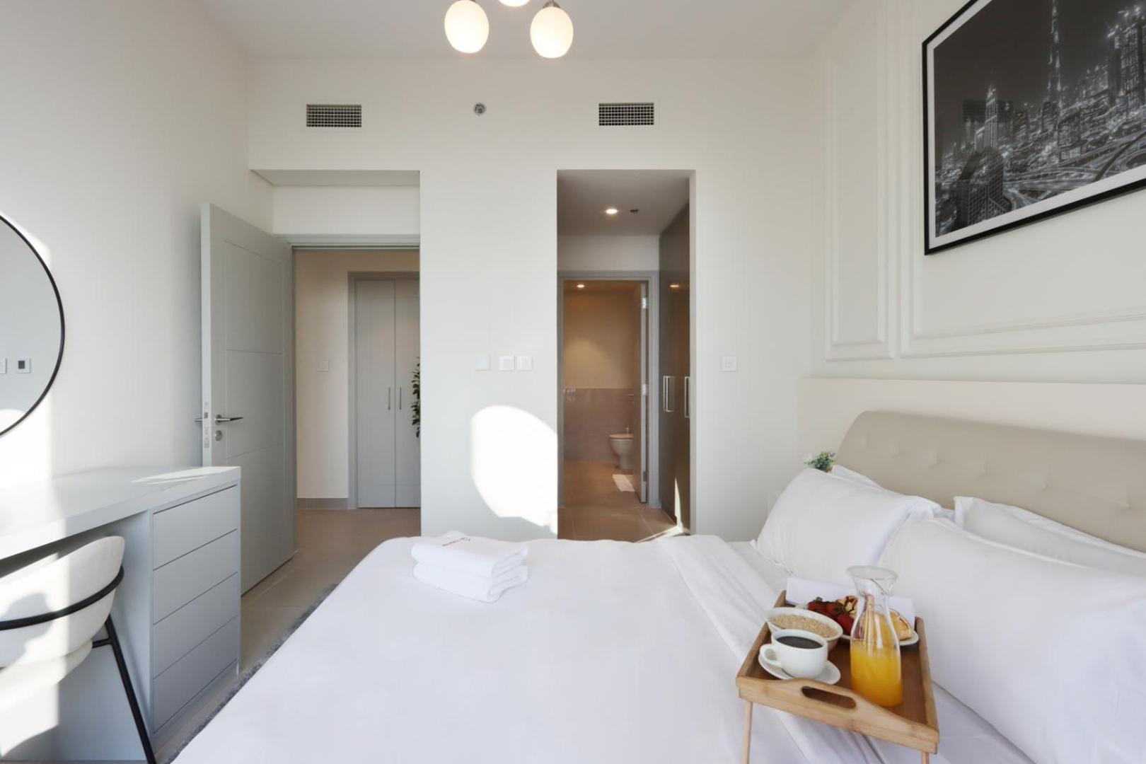 Livbnb-2b With Convertible Office,5min To Burj Khalifa Apartment