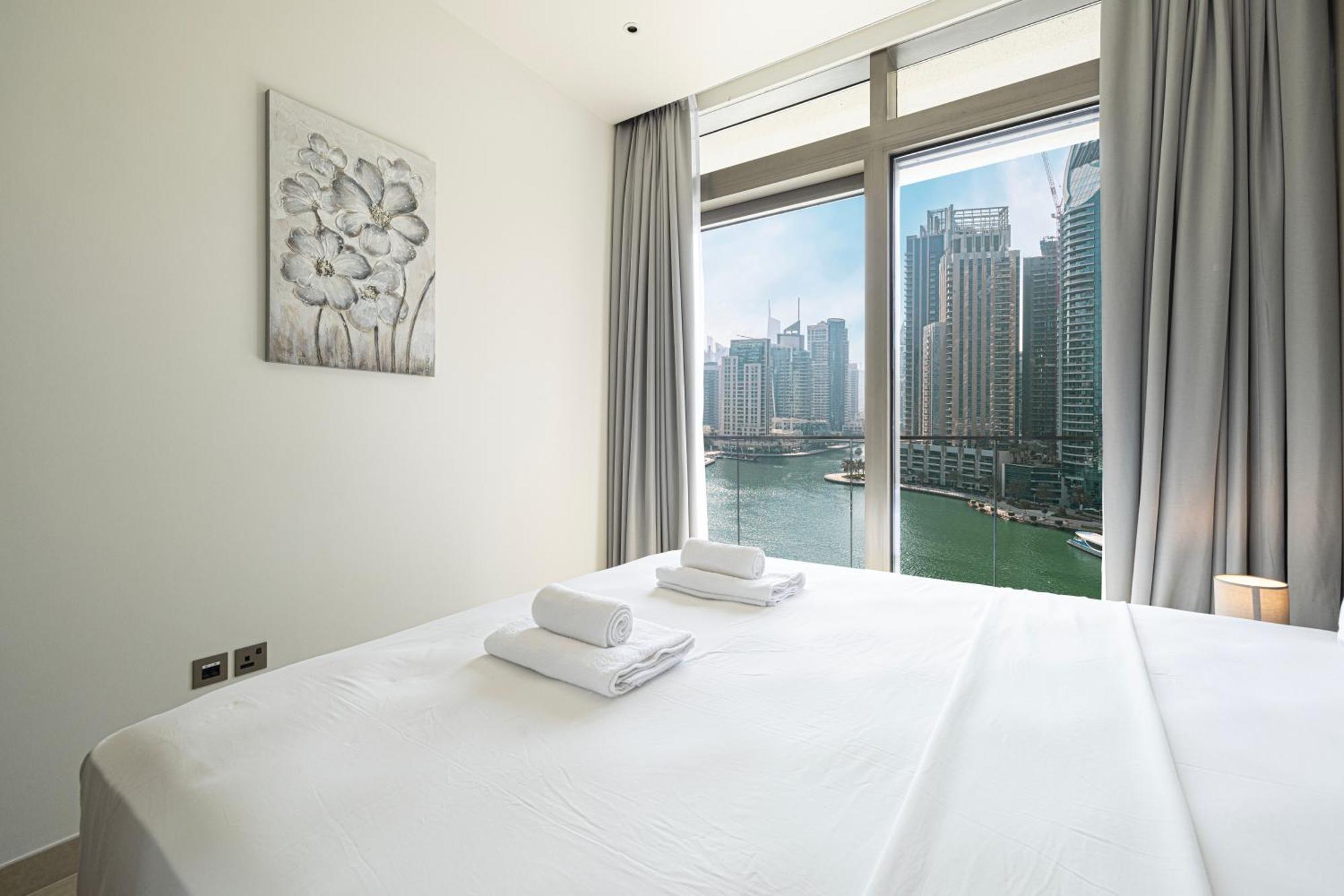 Apartment 3br Full Marina View For 8 Near The Metro! *
