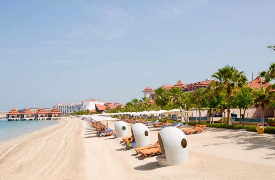 Palm Jumeirah, Studio, Fantastischer Meer-, Beach- Und Skyline Blick, Apartment Dubai