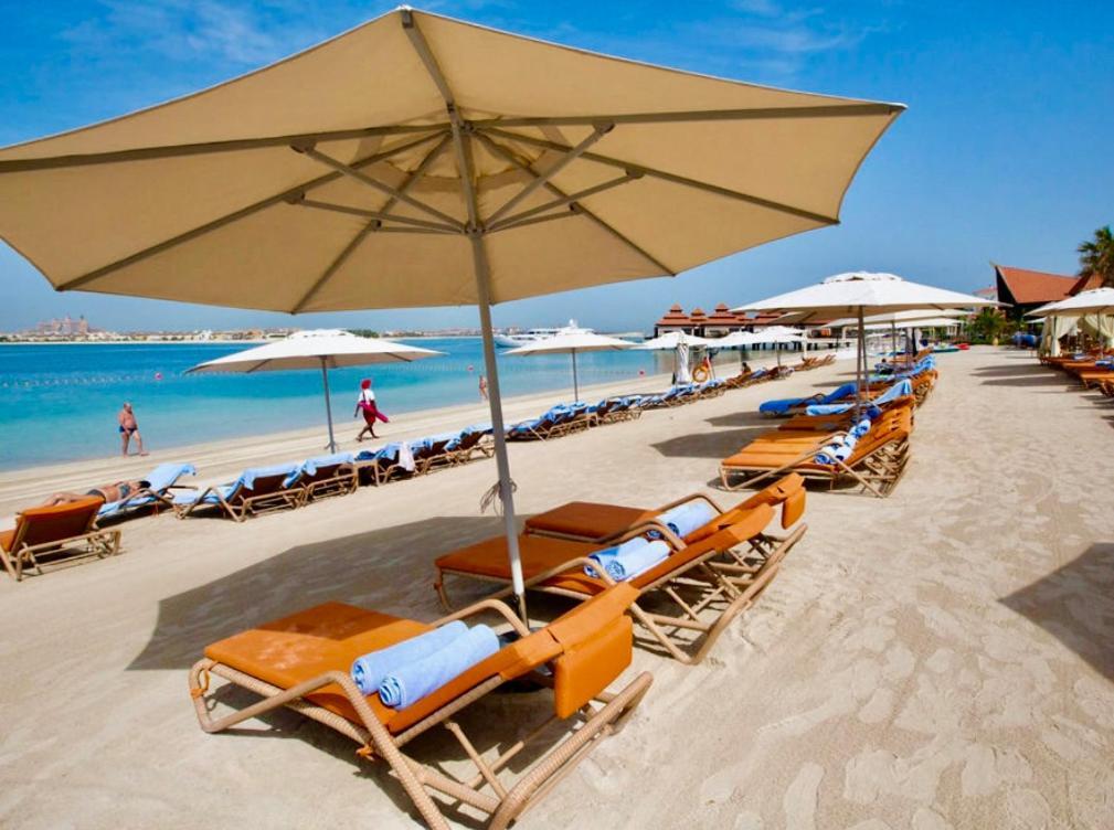 Palm Jumeirah, Studio, Fantastischer Meer-, Beach- Und Skyline Blick, Dubai