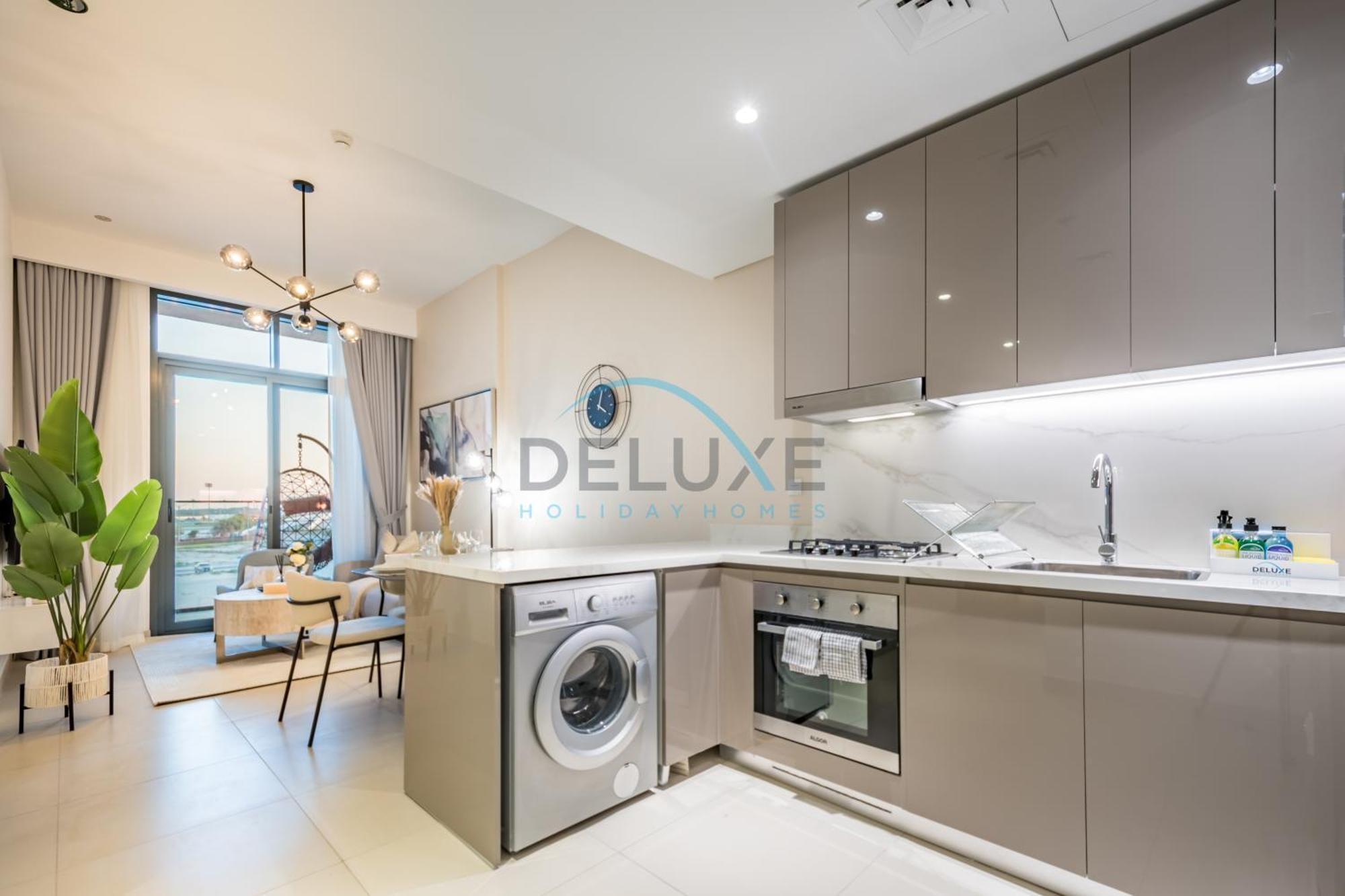 Apartment Contemporary 2br In Azizi Park Avenue, Nad Al Sheba By Deluxe Homes Dubai