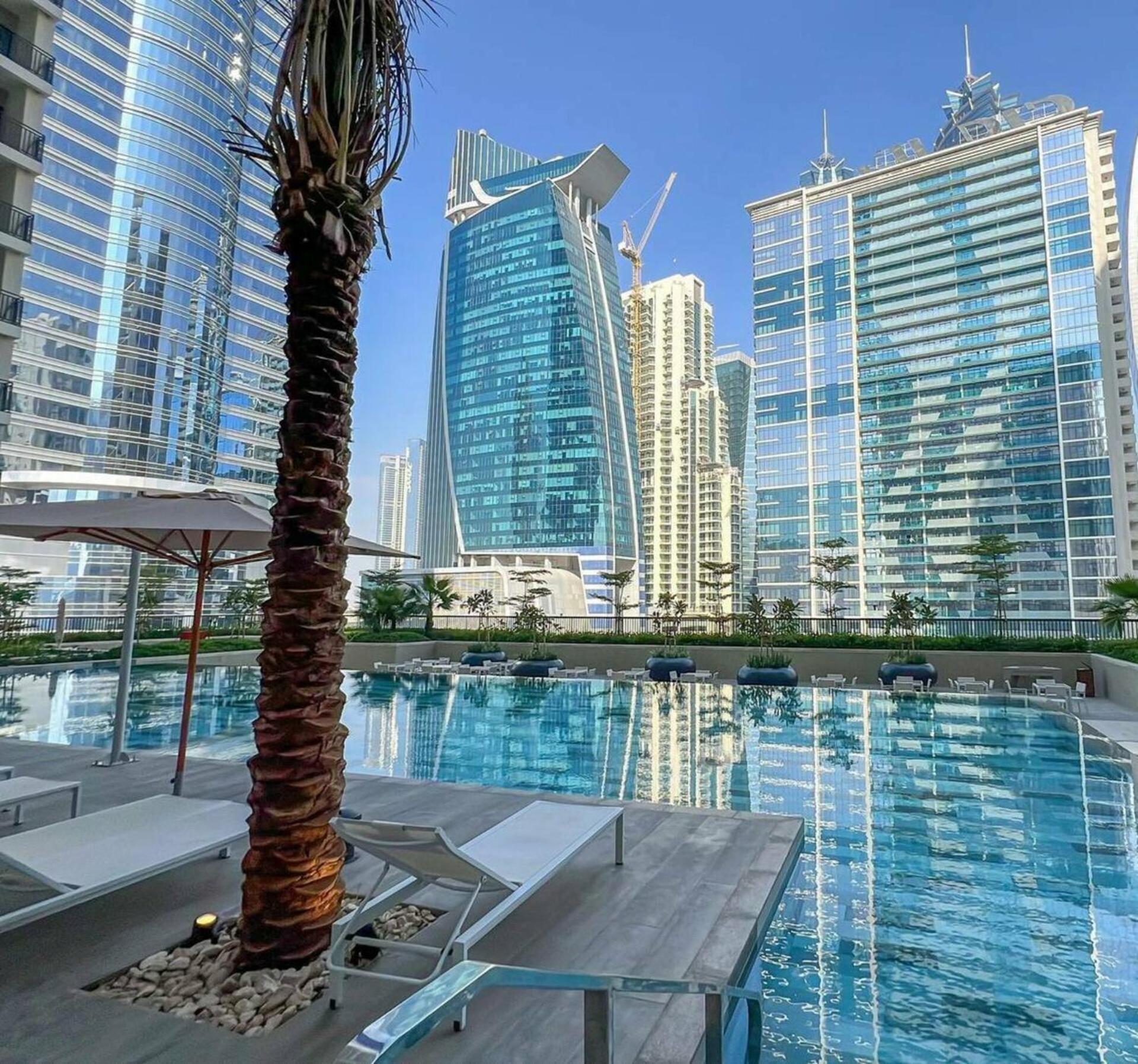 Apartment Stylish 1-bed Retreat In Zada Tower Business Bay Dubai