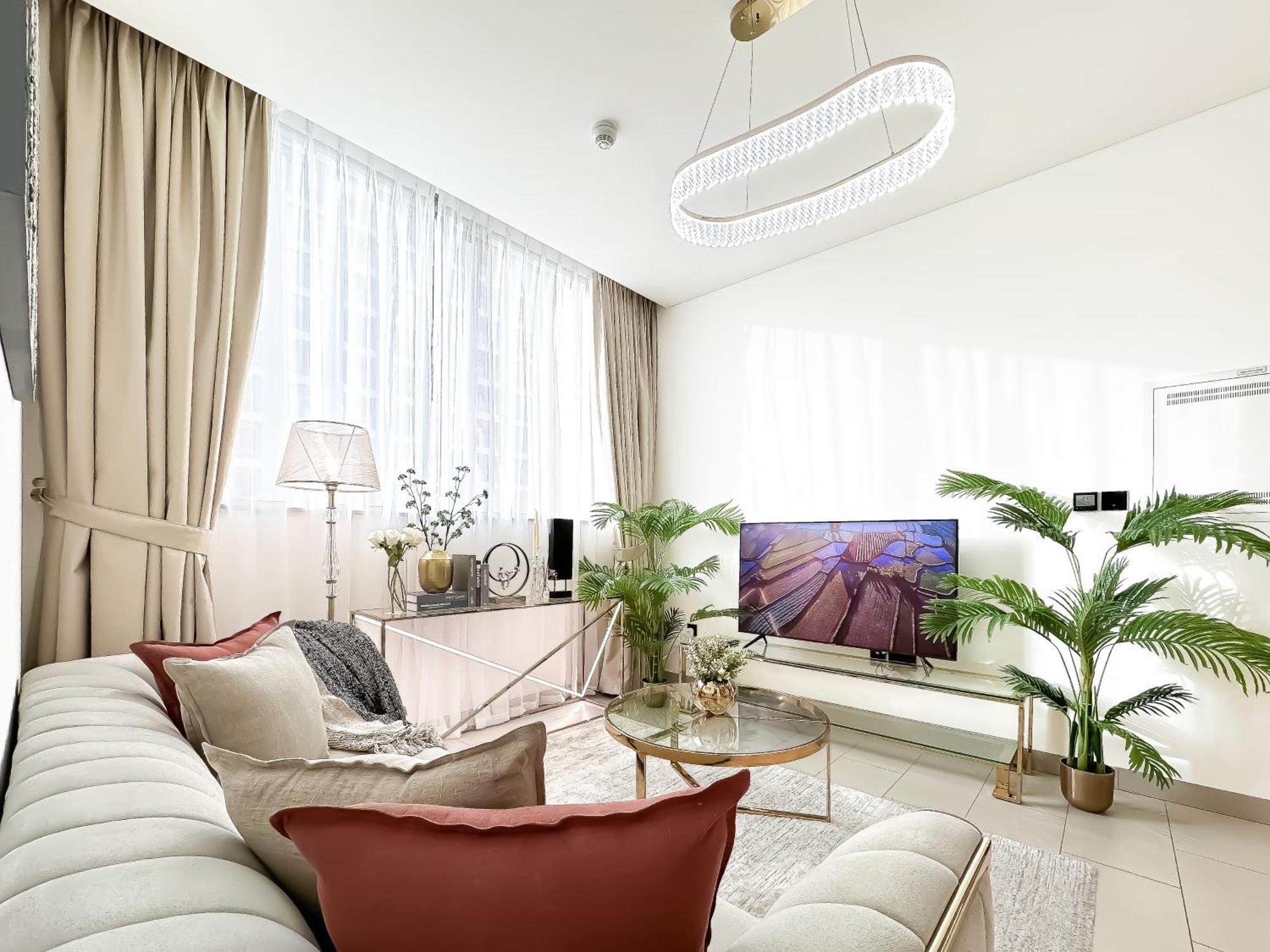Trophy - Elegant Cozy 1bdr In Sobha Hartland