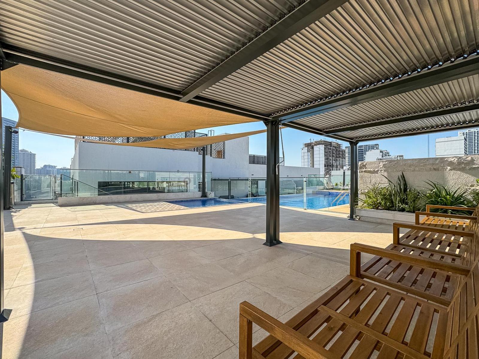 Apartment Spacious Pool, Gym And Kid's Playground *