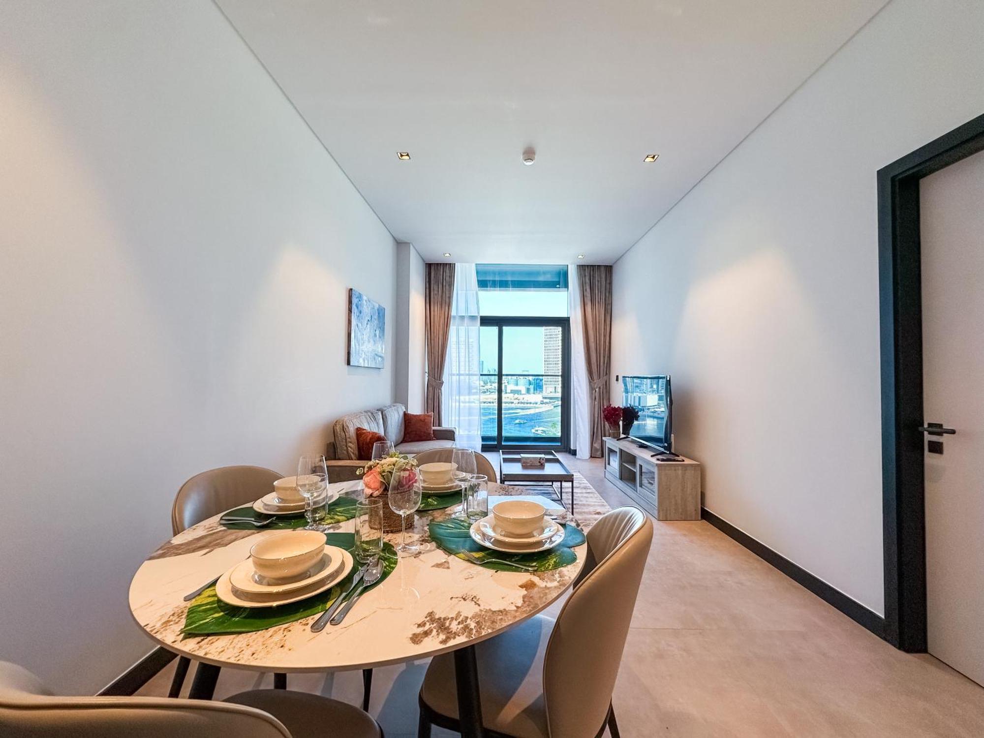 Apartment Luxury 1br In 15 Northside Tower With Canal View 4ab03 Dubai