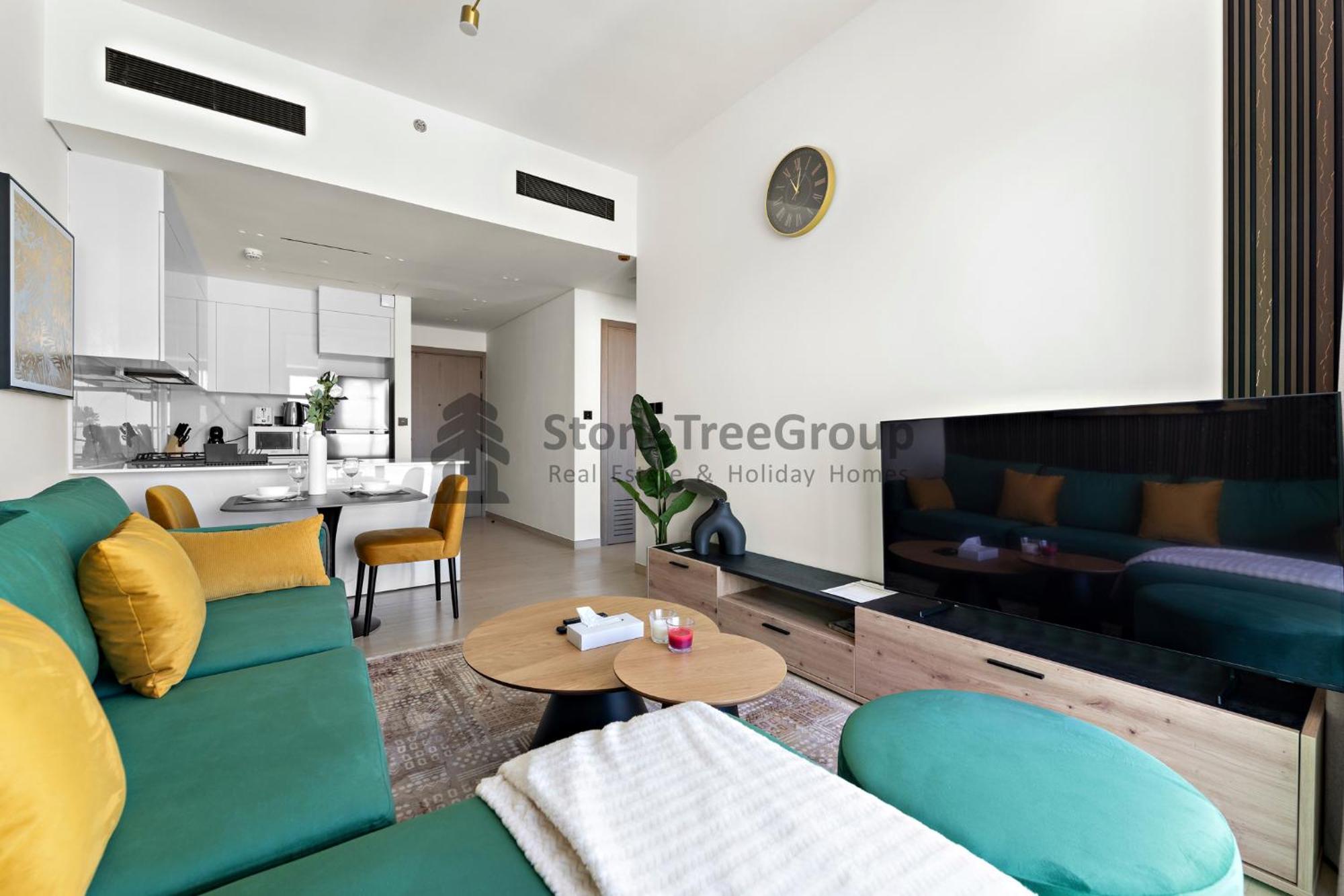 High-floor And Spacious 1br At Binghatti Emerald * Dubai