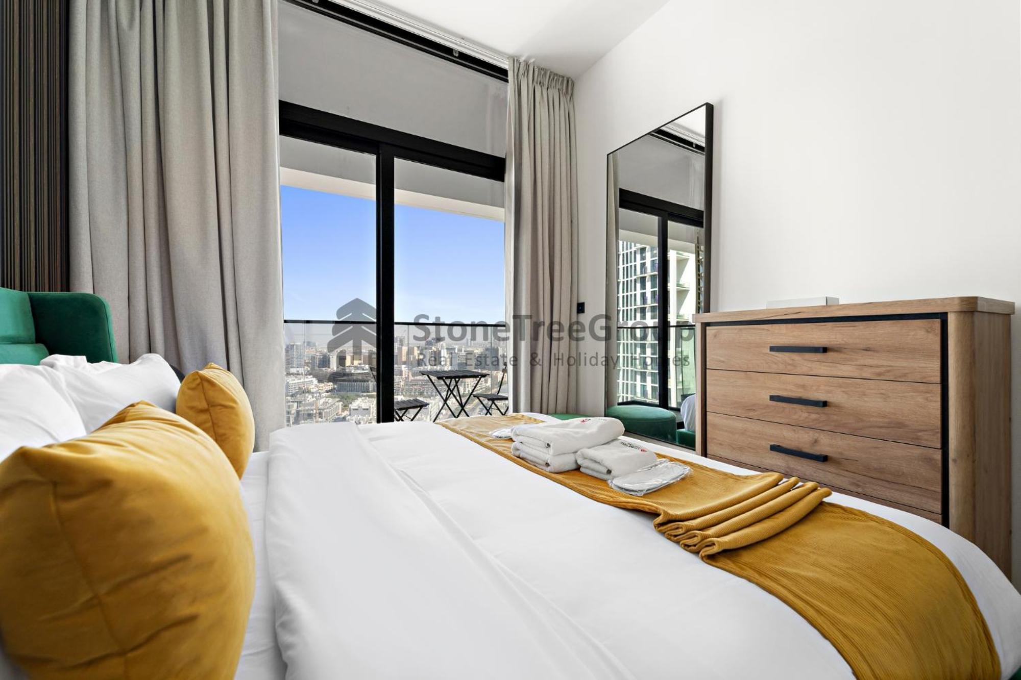 High-floor And Spacious 1br At Binghatti Emerald Apartment *