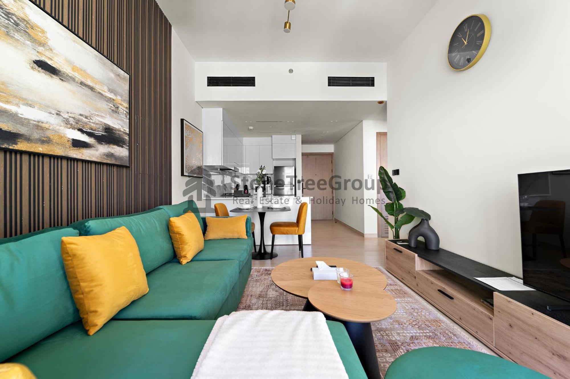 High-floor And Spacious 1br At Binghatti Emerald Dubai