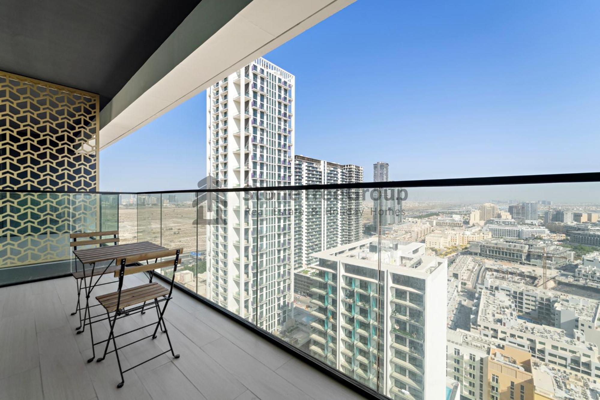 High-floor And Spacious 1br At Binghatti Emerald * Dubai