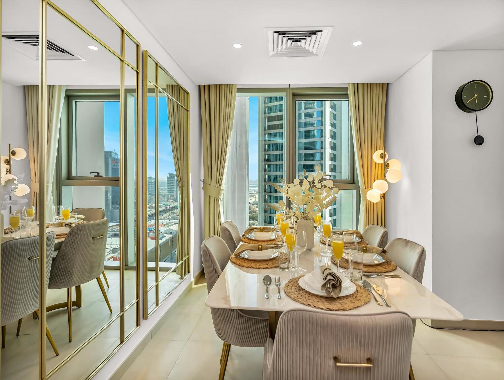 Lux 3br Maid With Burj View Mall Connect
