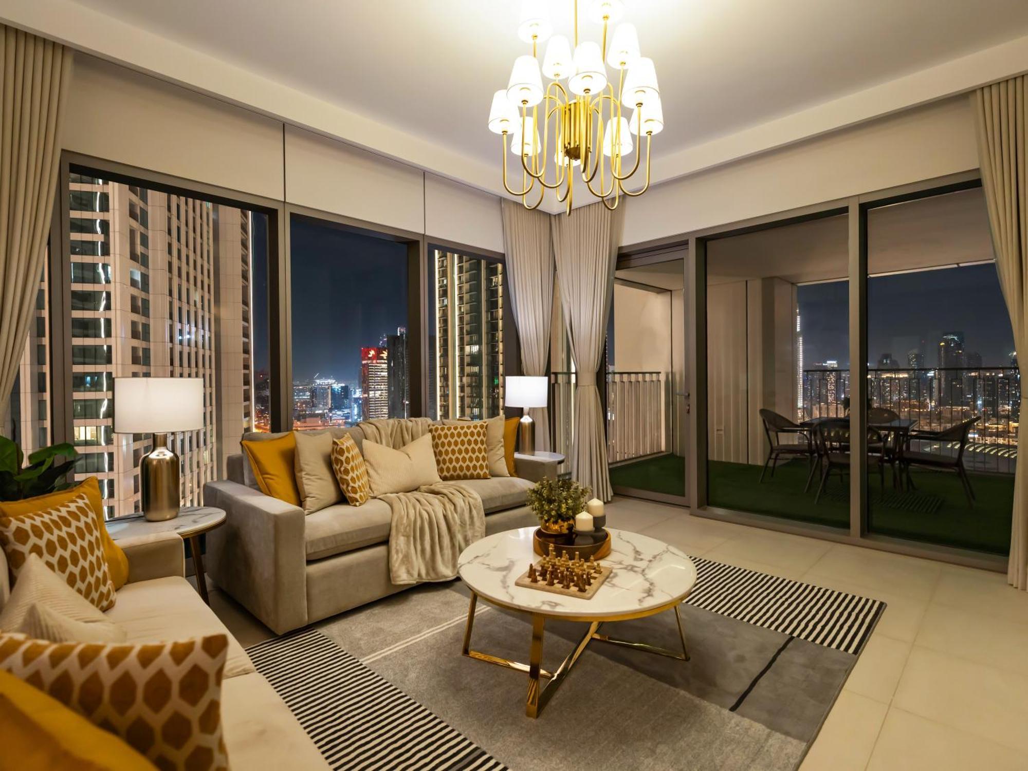 Apartment Lux 3br Maid With Burj View Mall Connect