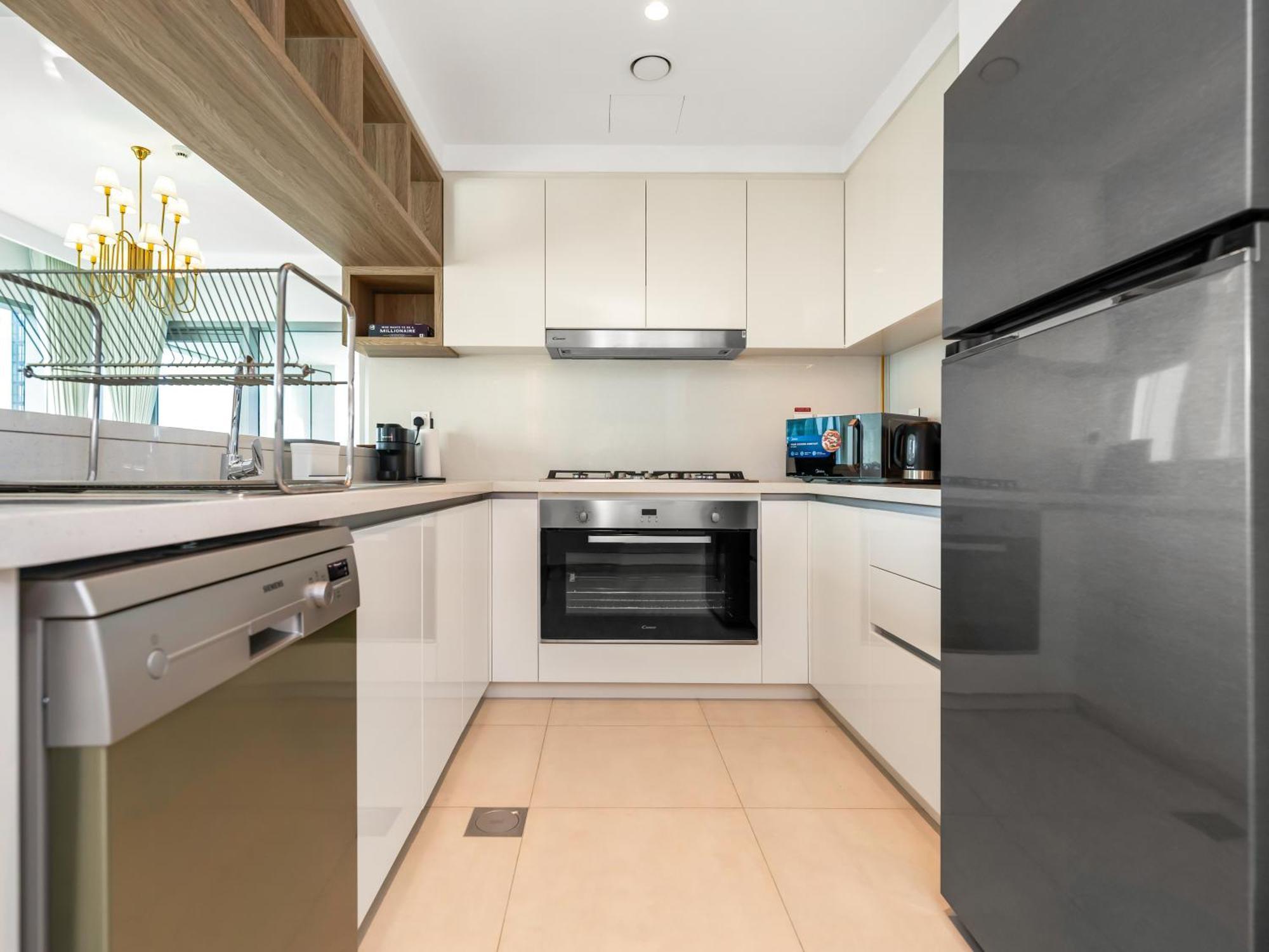 Apartment Lux 3br Maid With Burj View Mall Connect