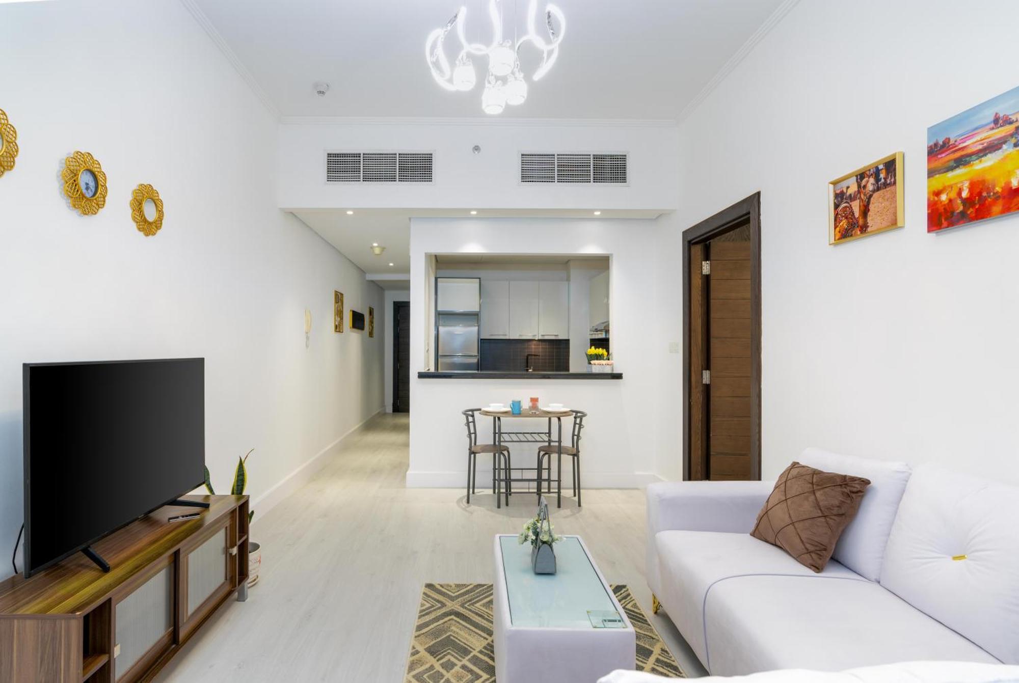 Apartment White Sage Opulence At Silverene Towers 1br Marina Dubai