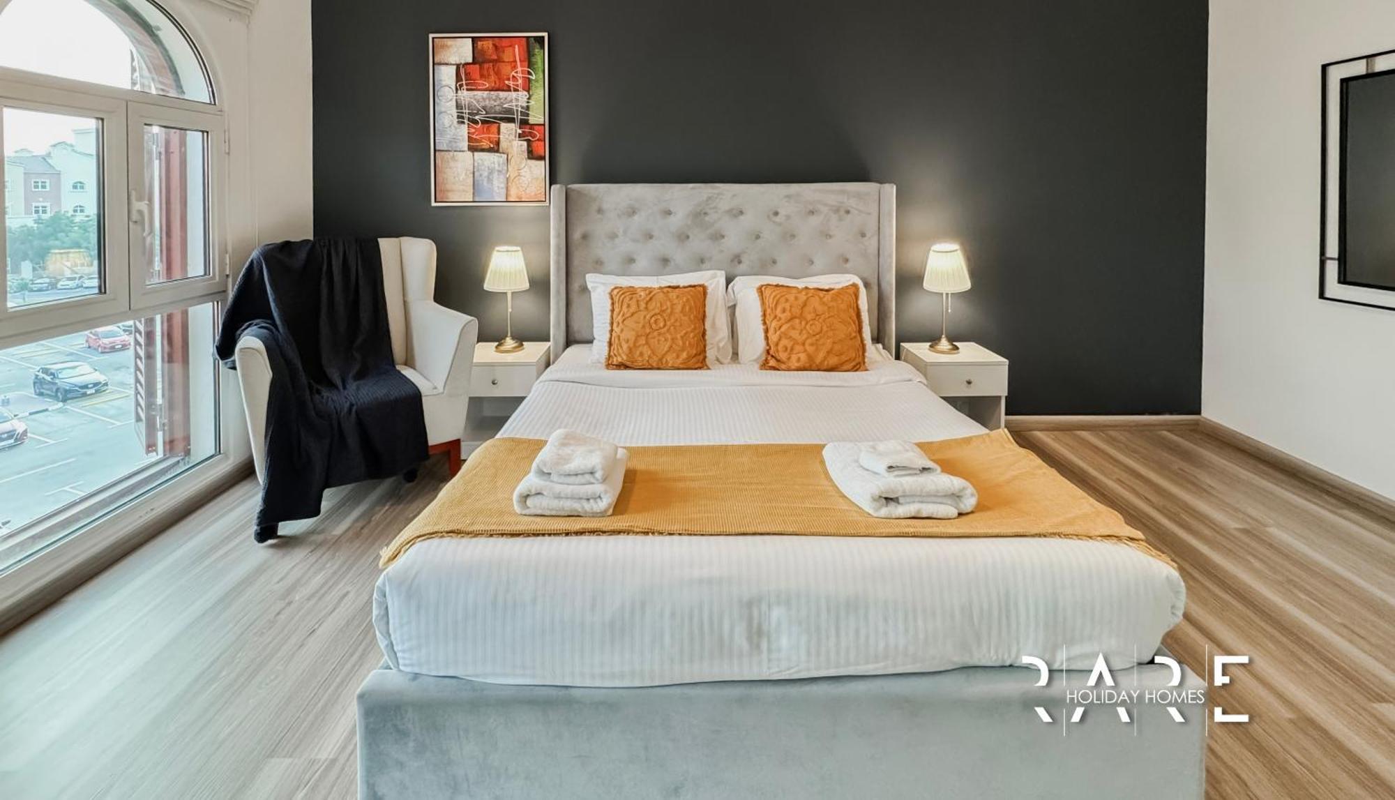 Apartment Rare Homes - Mediterranean Cluster - Near Ibn Battuta Mall - Discovery Garden - Building# Med 79 - R203 *