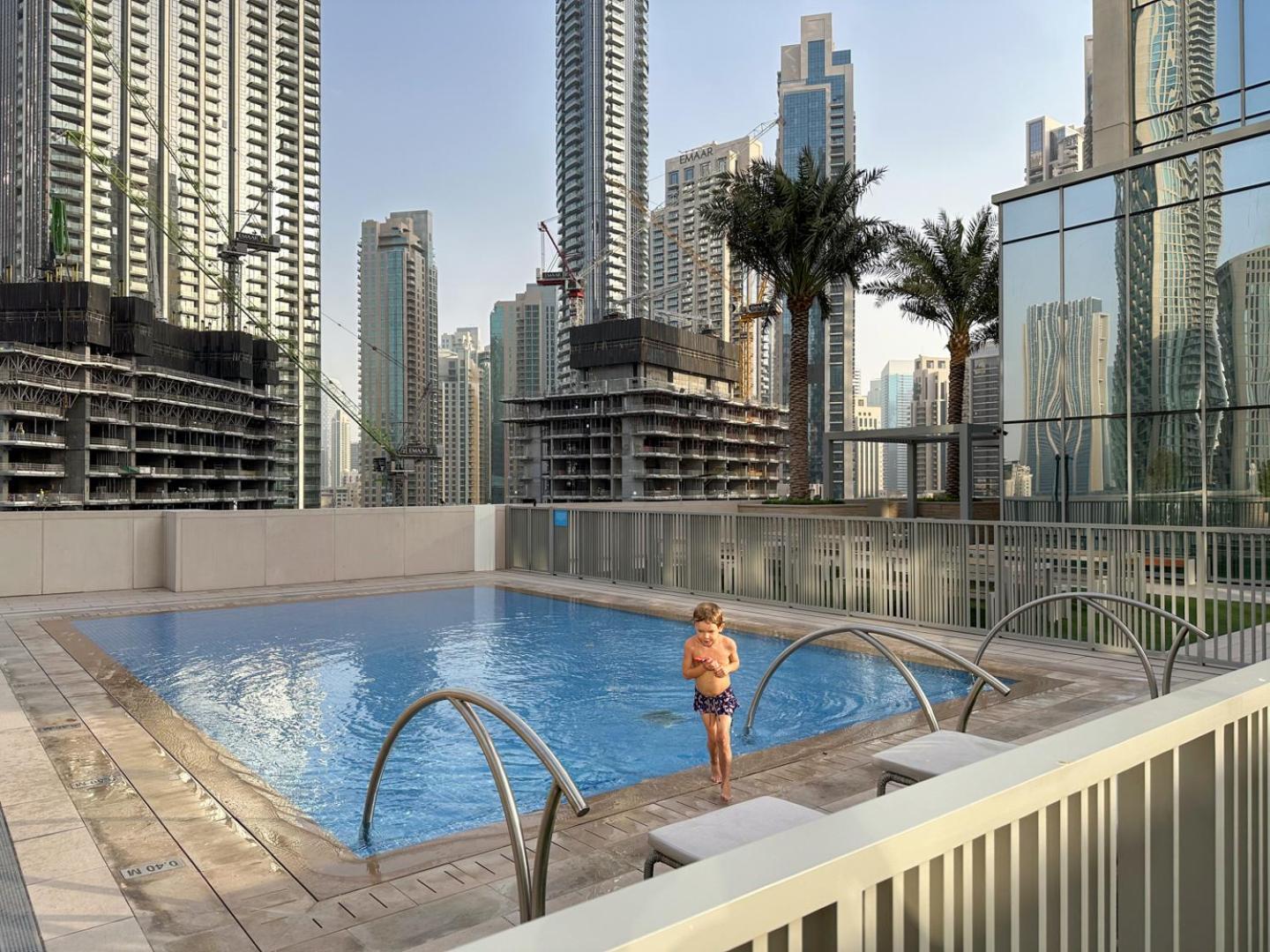 Livbnb-2b With Convertible Office,5min To Burj Khalifa Apartment Dubai