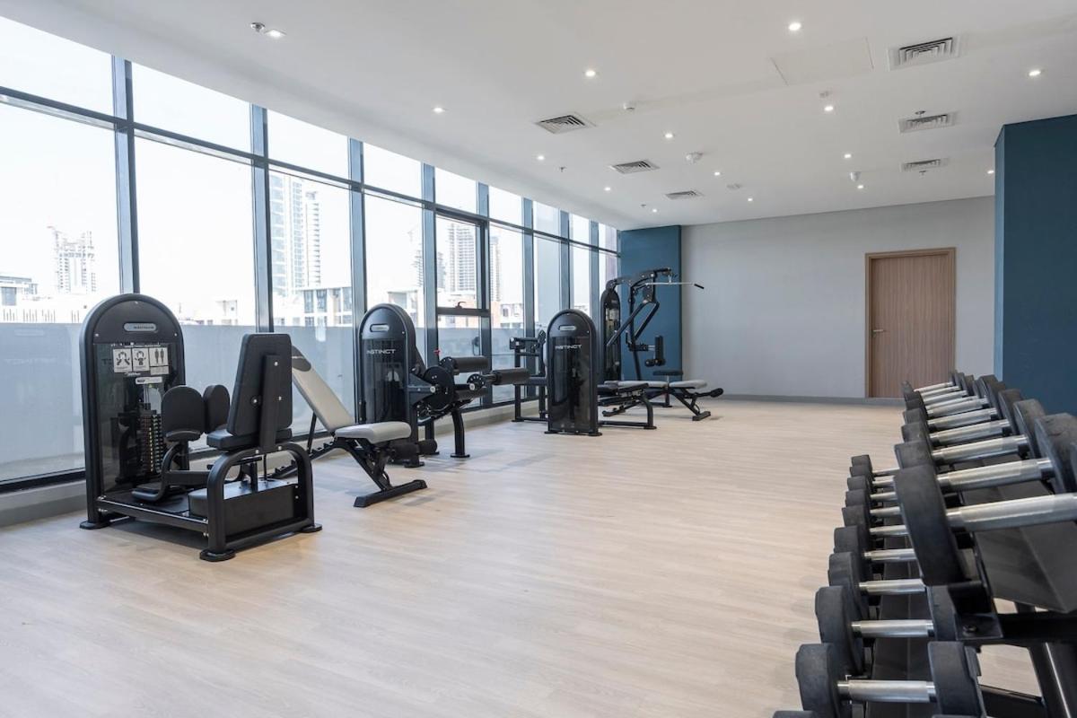 Apartamento Bright And Elegant 3-bedroom Escape Perfect For Families In Meydan Dubai