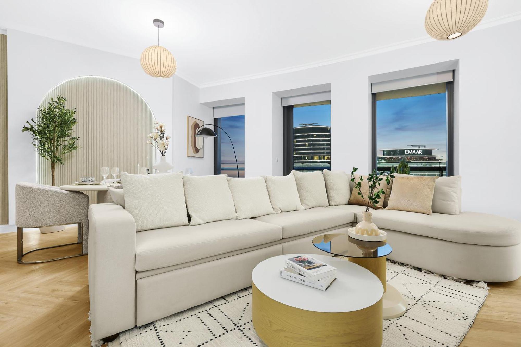 First Class 2br With Full Skyline & Sea View Apartamento Dubai