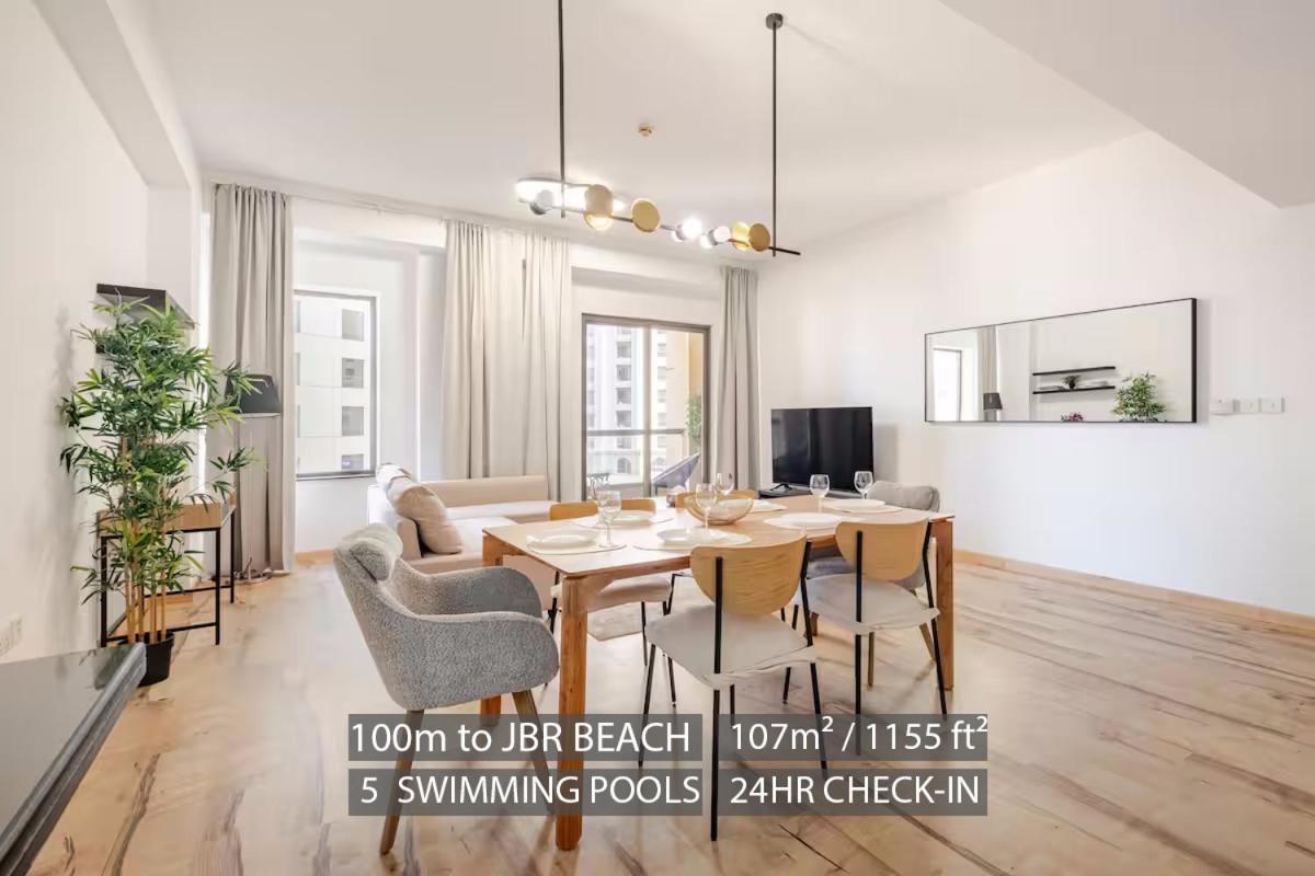 Apartamento Stylish Beachside 3 Beds In Jbr Dubai