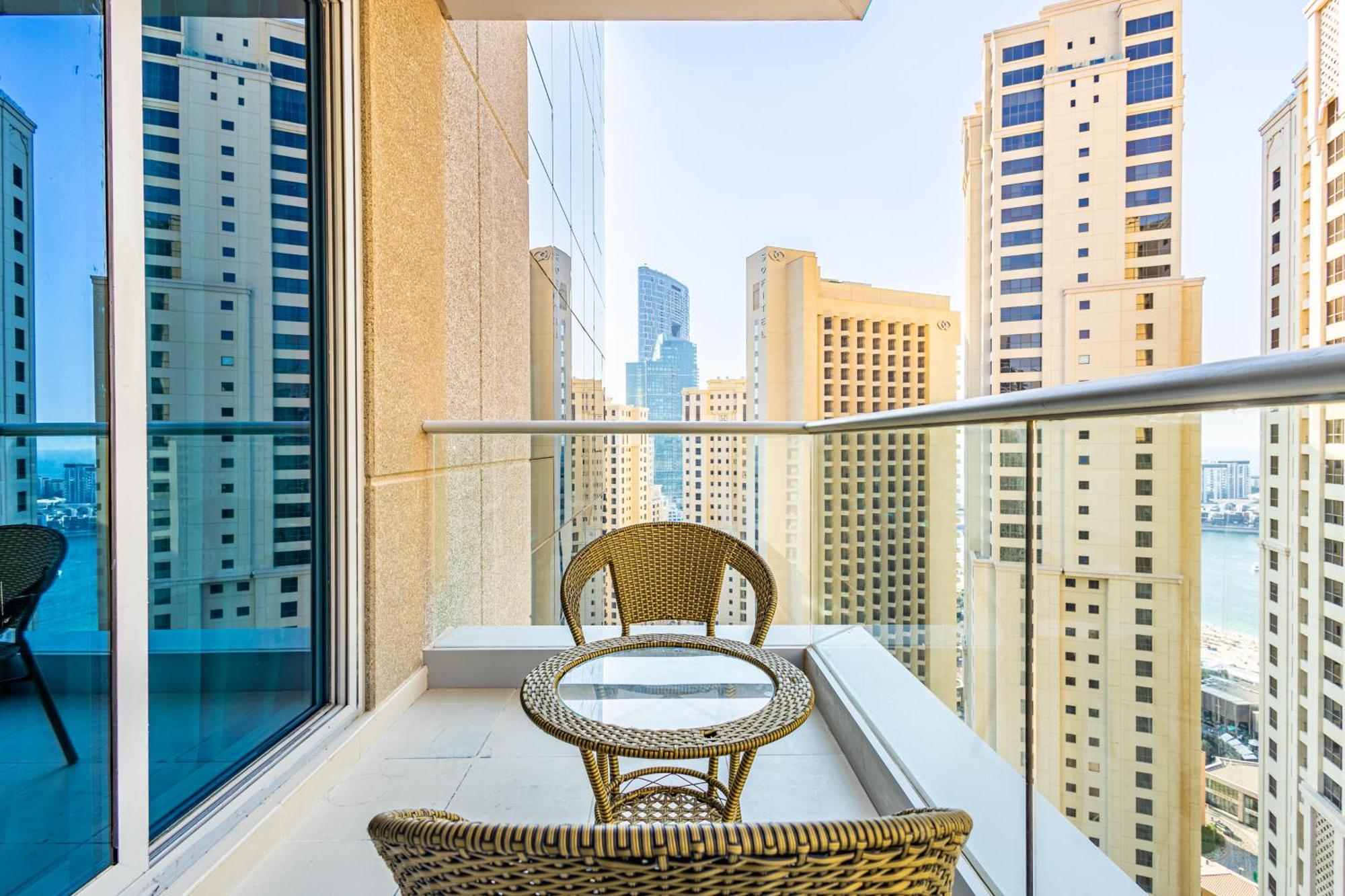 Unique Jbr Gem - Full Sea View - Designer's Choice - 5 Min Walk From Jbr Dubai