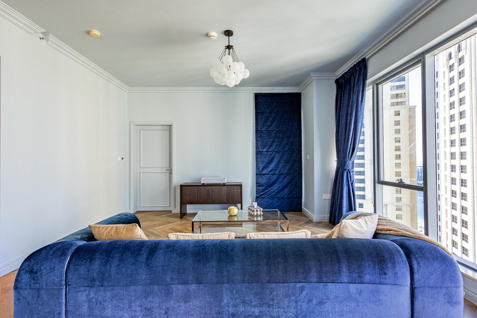 Apartment Unique Jbr Gem - Full Sea View - Designer's Choice - 5 Min Walk From Jbr *