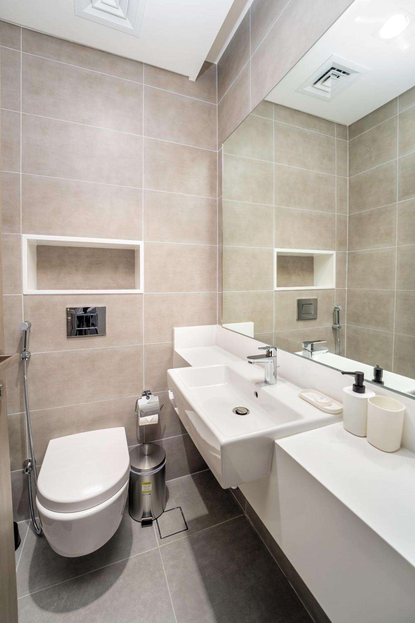 Apartment Bookable - District One, Crystal Lagos - 2 Bedroom With Study Dubai
