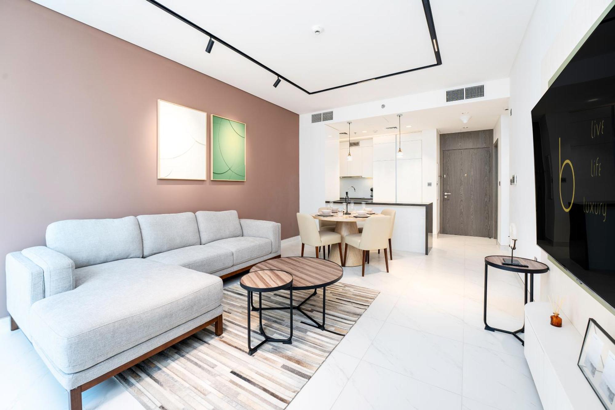 Bookable - District One, Crystal Lagos - 2 Bedroom With Study Dubai