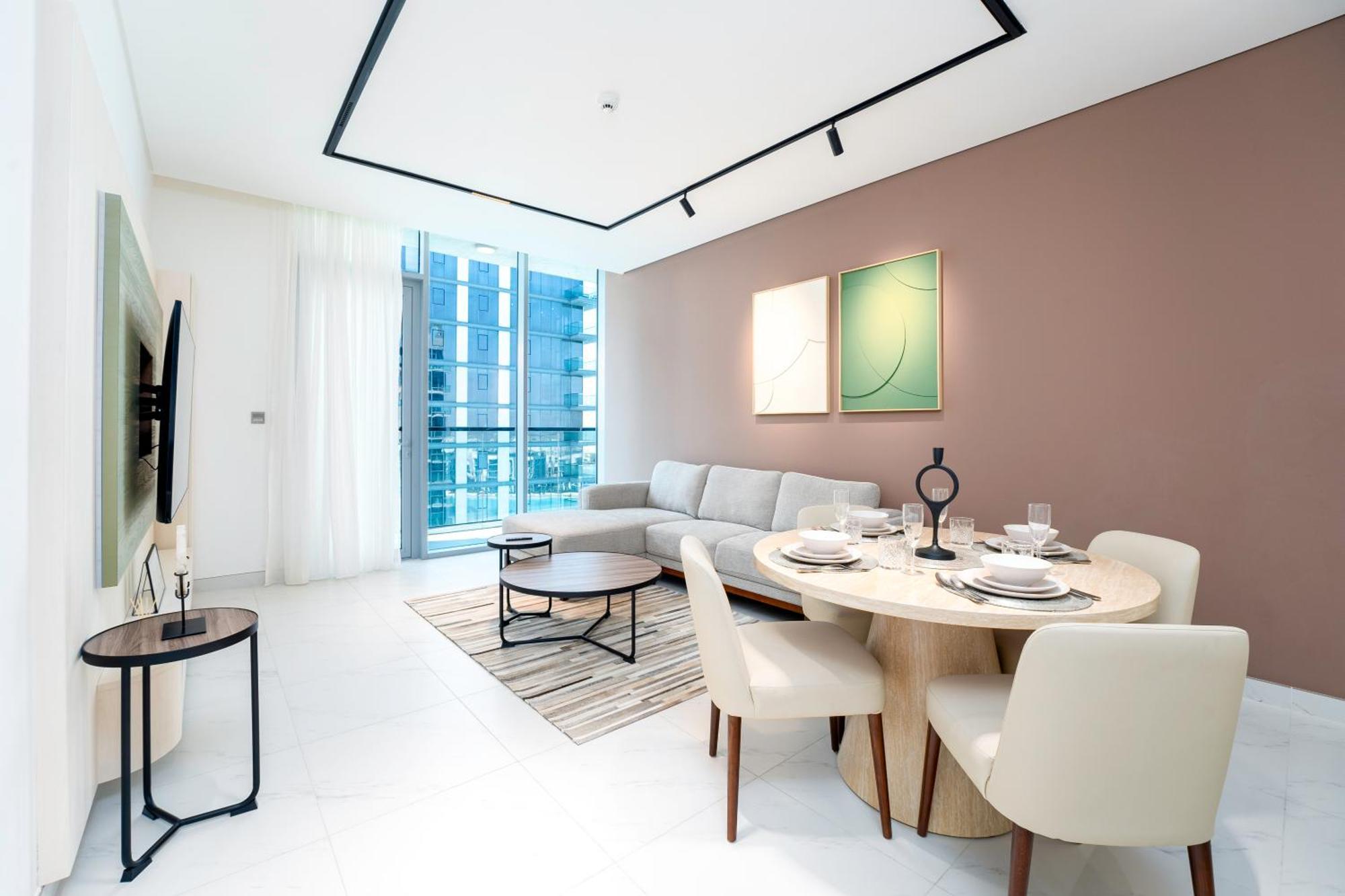 Bookable - District One, Crystal Lagos - 2 Bedroom With Study * Dubai