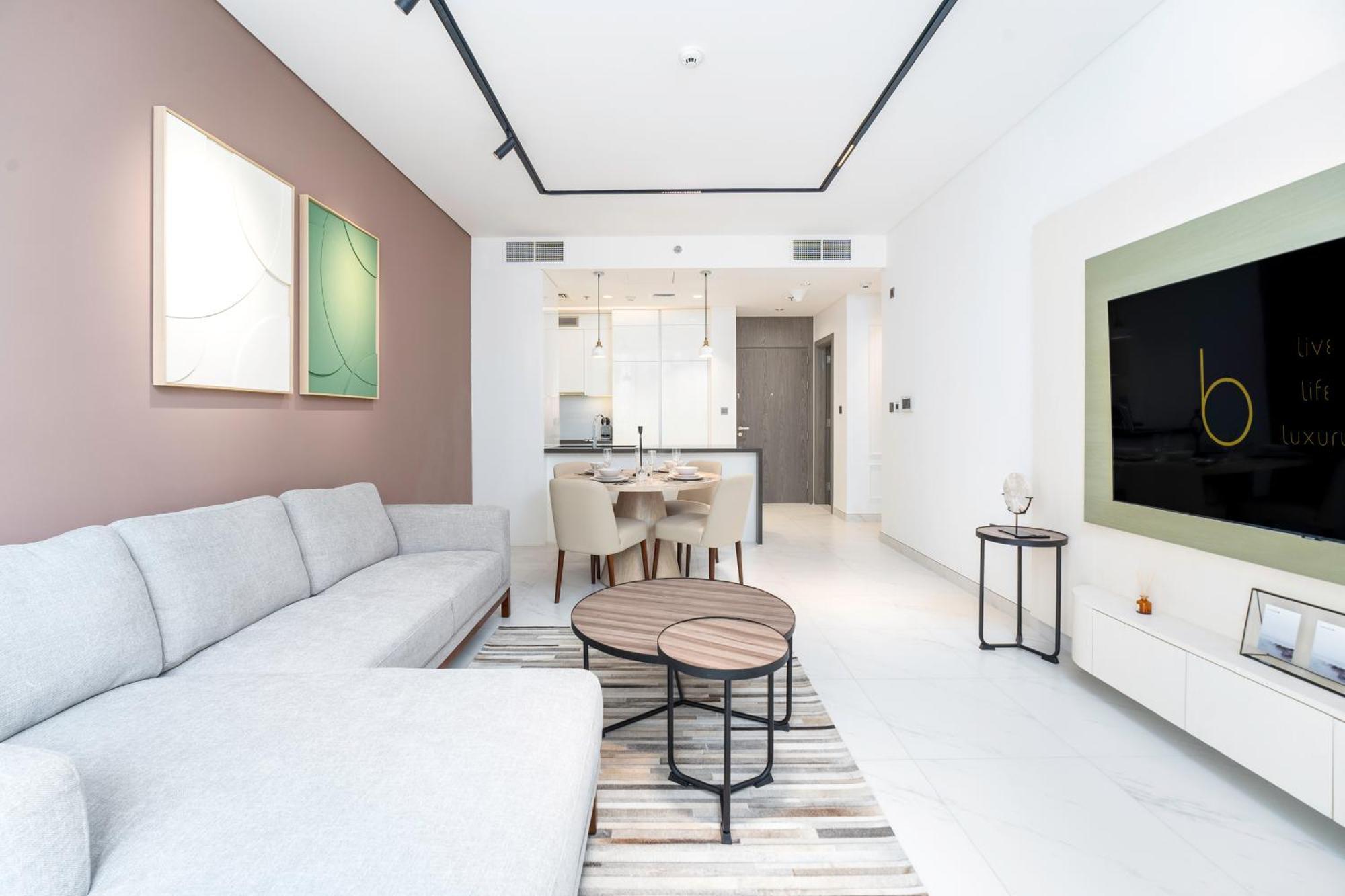 Bookable - District One, Crystal Lagos - 2 Bedroom With Study * Dubai