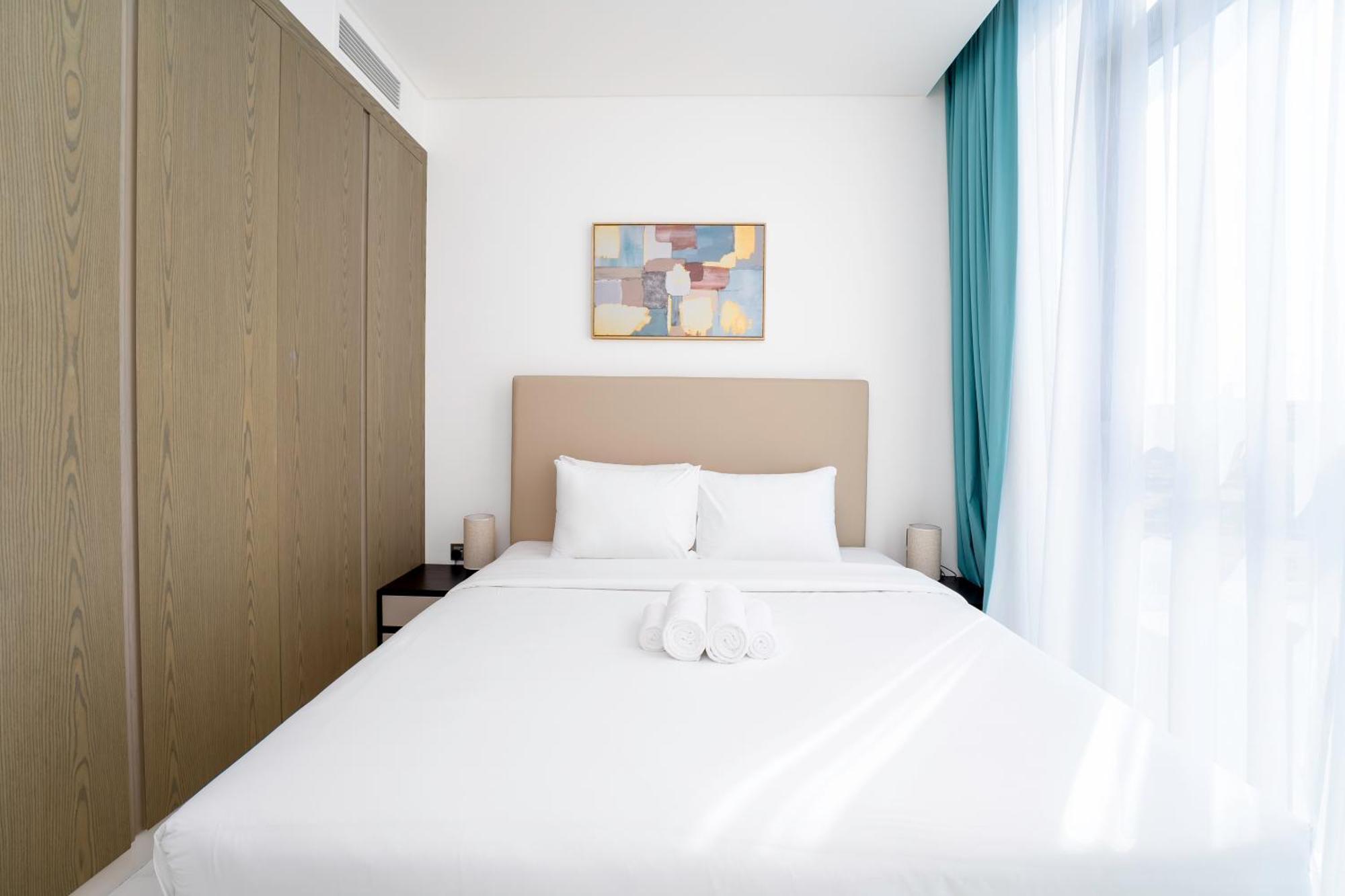 Bookable - District One, Crystal Lagos - 2 Bedroom With Study Apartment Dubai