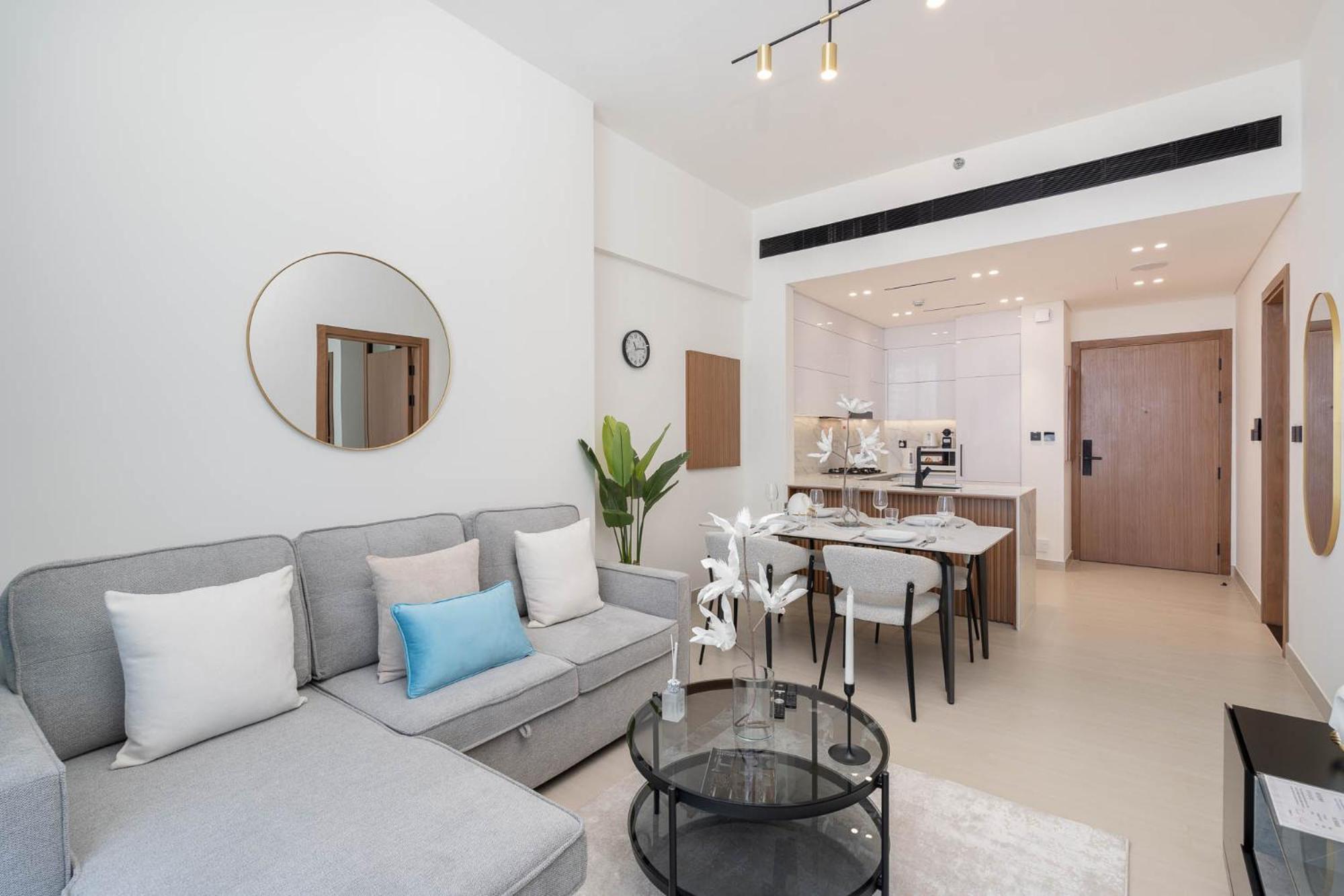 Sky-high Serenity - Stylish 1bhk - 20th Floor Dubai