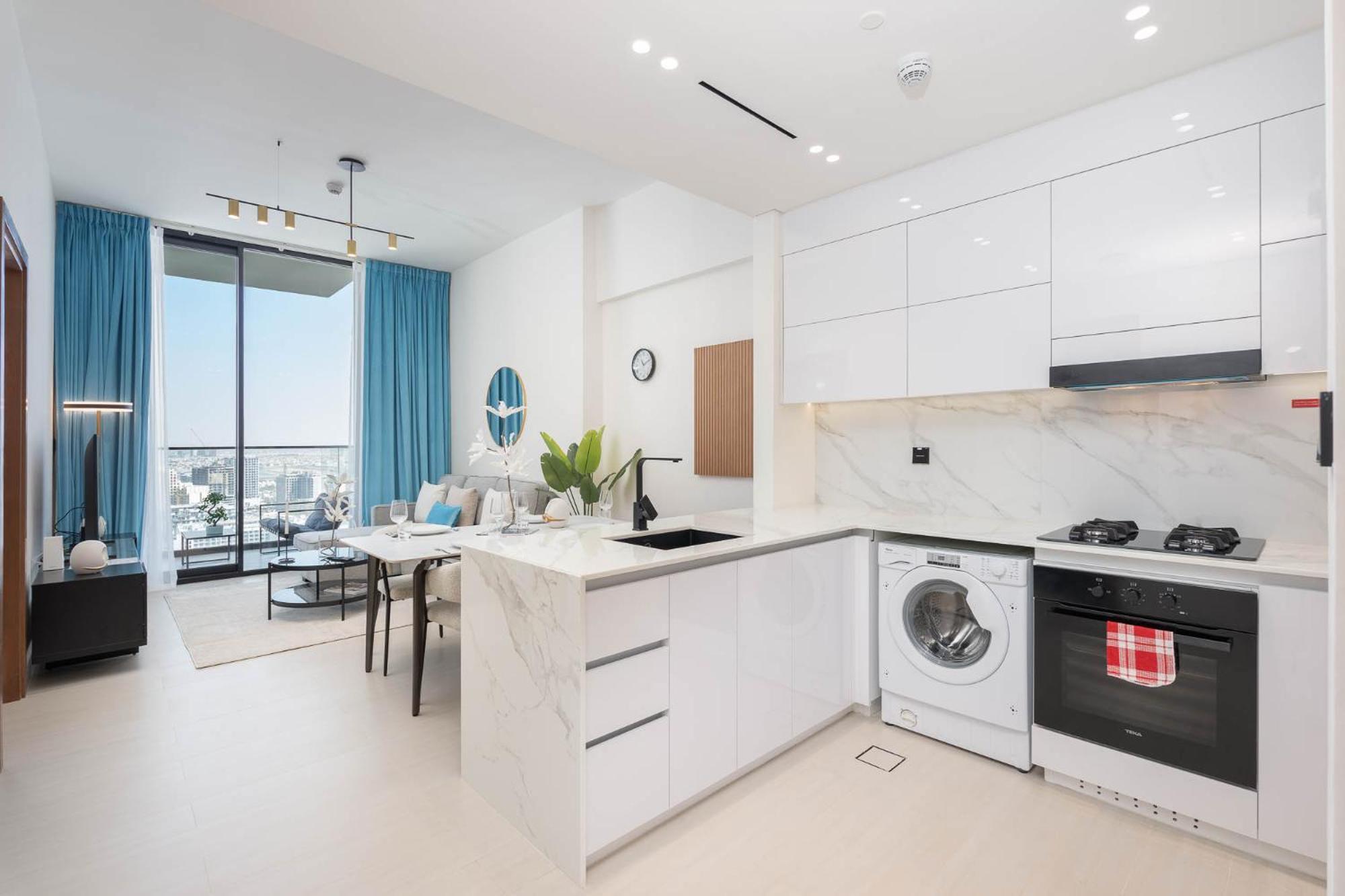 Sky-high Serenity - Stylish 1bhk - 20th Floor