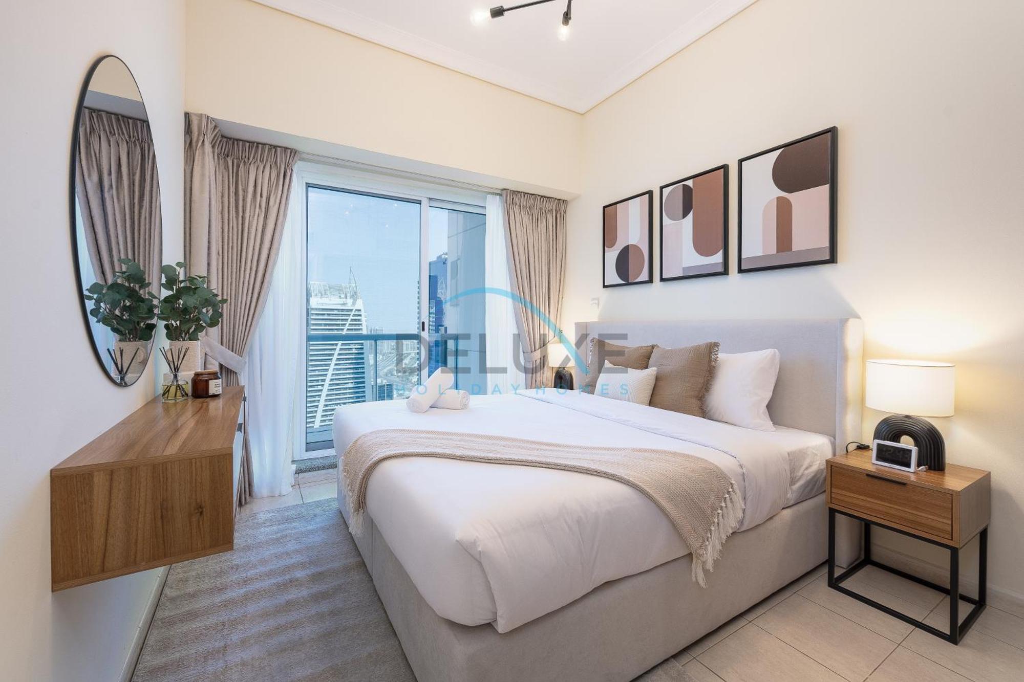 Bright 1br With Views, Jumeirah Towers By Deluxe Holidya Homes Apartment Dubai