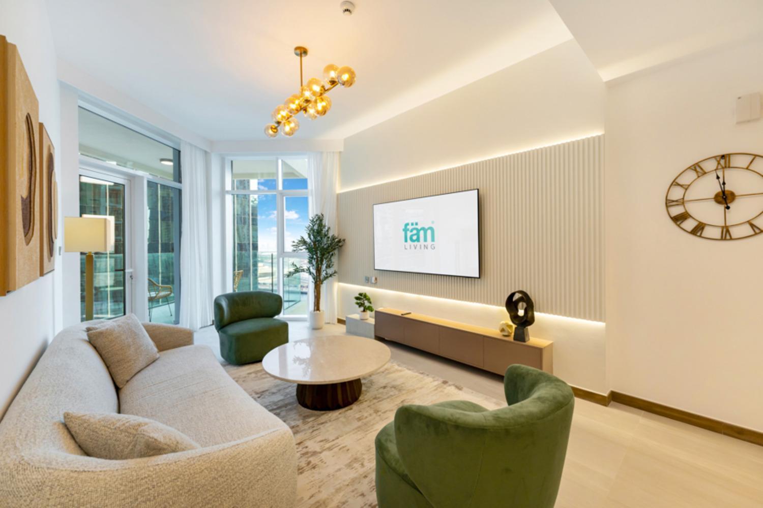 Daire Fam Living - Urban Oasis 2bedroom, Business Bay
