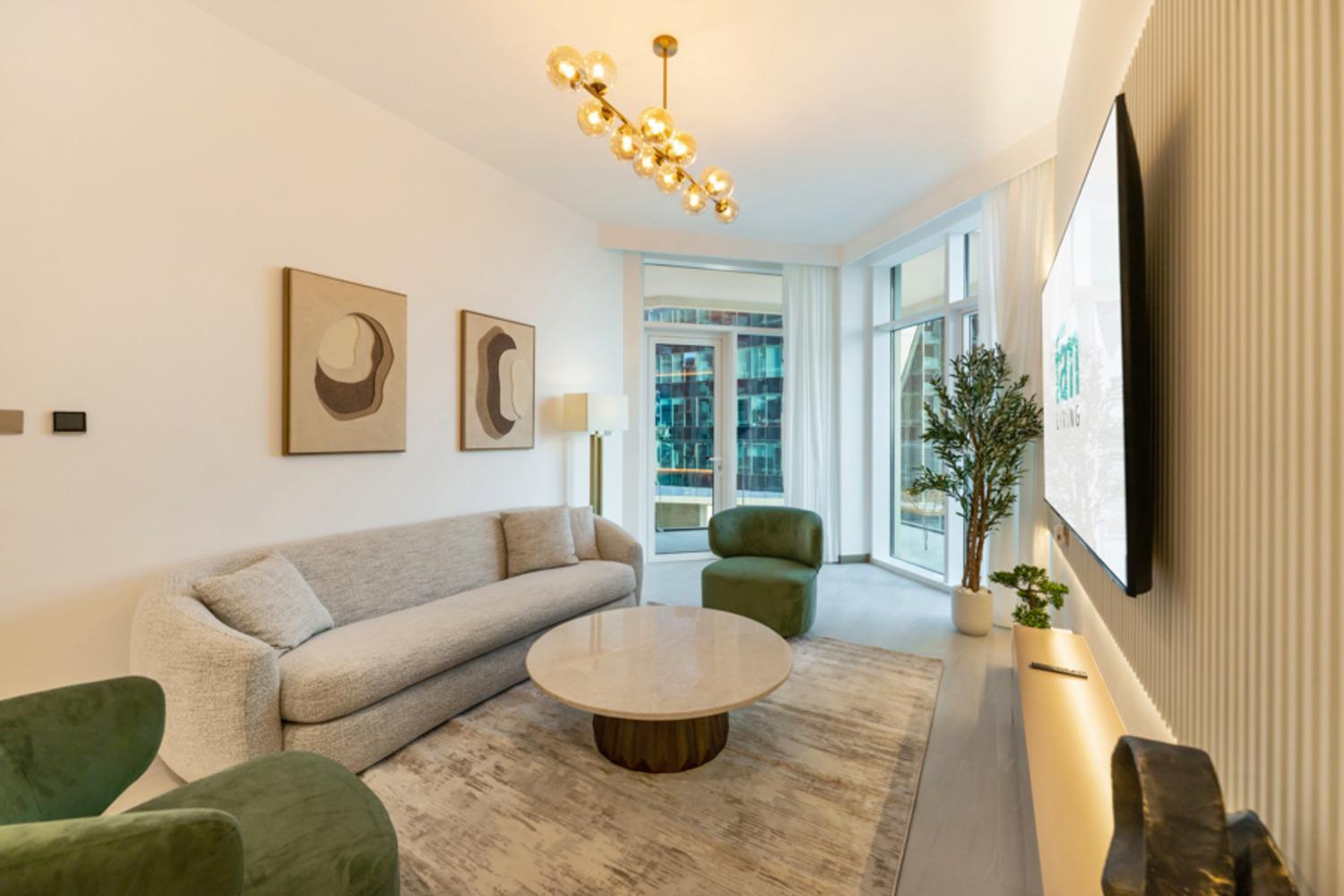 Daire Fam Living - Urban Oasis 2bedroom, Business Bay