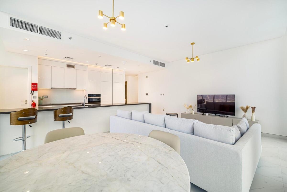 Two Bedroom At Mbr With Burj Khalifa View Apartment Dubai