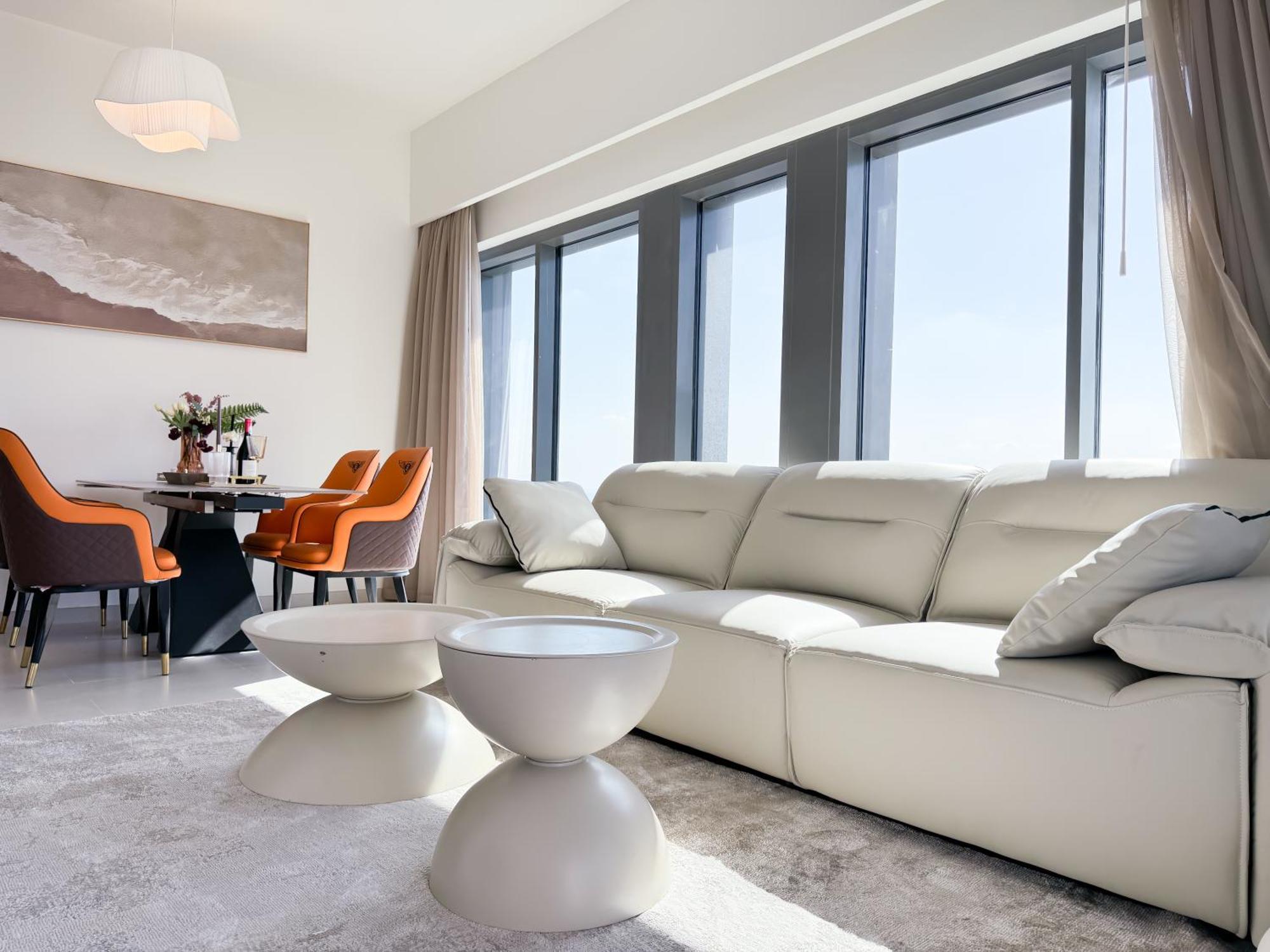 Apartment Brown Stone - Fountain & Burj Khalifa View *