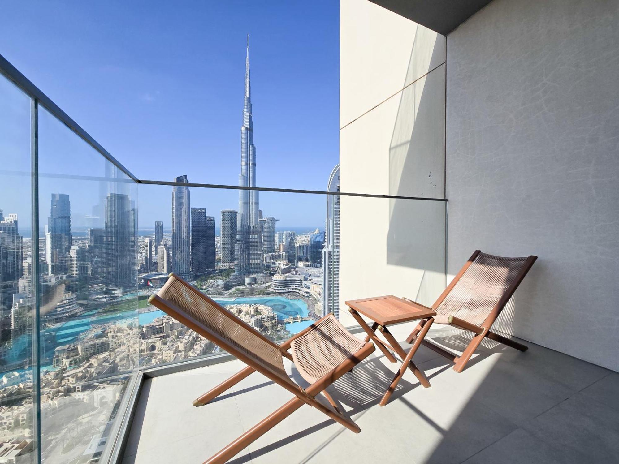 Brown Stone - Fountain & Burj Khalifa View Dubai